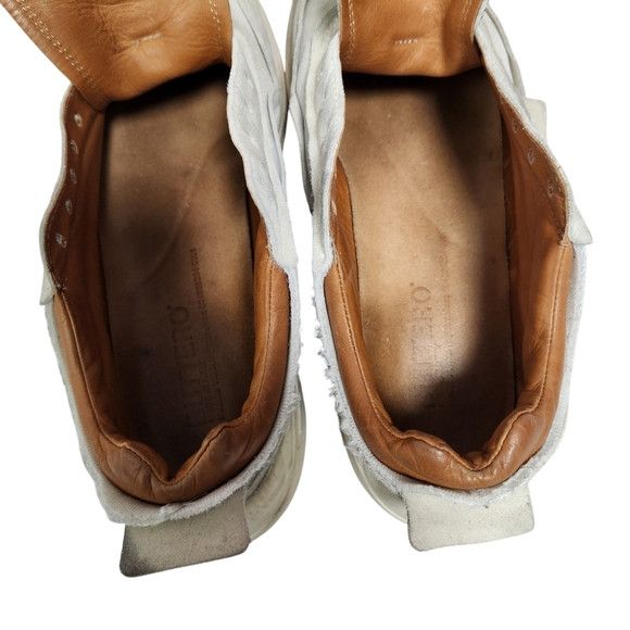Buttero Buttero Vibram sole gray and Brown men's sneakers size 42 EU Size US 9 / EU 42 - 8 Thumbnail