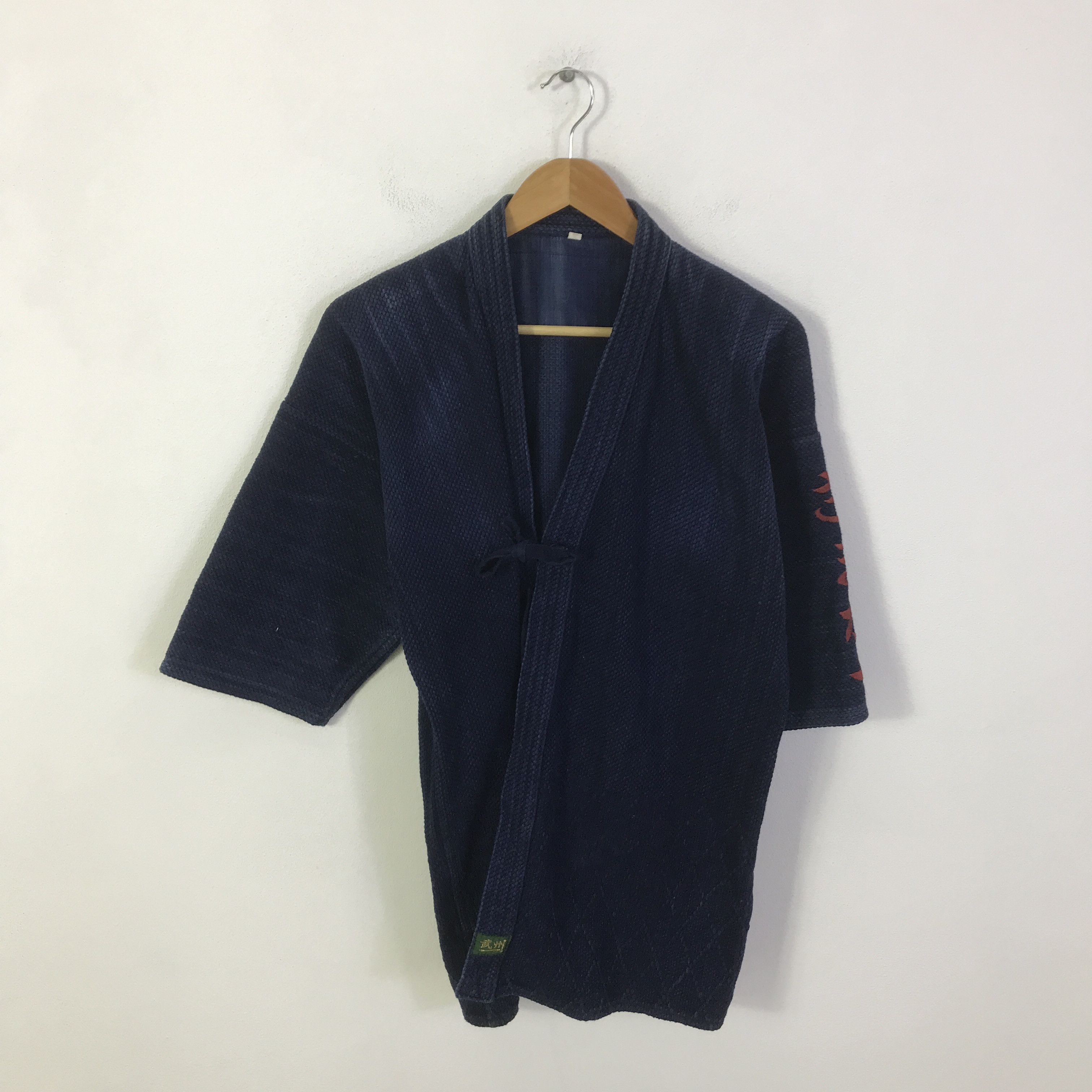 Japanese Brand japanese brand kimono indigo jacket K97B18 Size US L / EU 52-54 / 3 - 1 Thumbnail