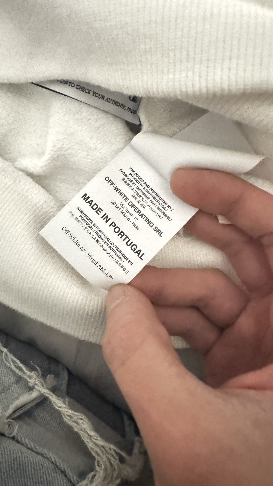 Off-White Off - White Caravaggio Size US L / EU 52-54 / 3 - 6 Thumbnail