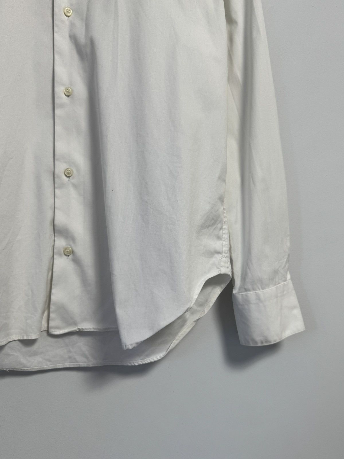 Boggi Boggi Milano Shirt Mens 38 15 White Long Sleeve Button Up Size US M / EU 48-50 / 2 - 4 Thumbnail