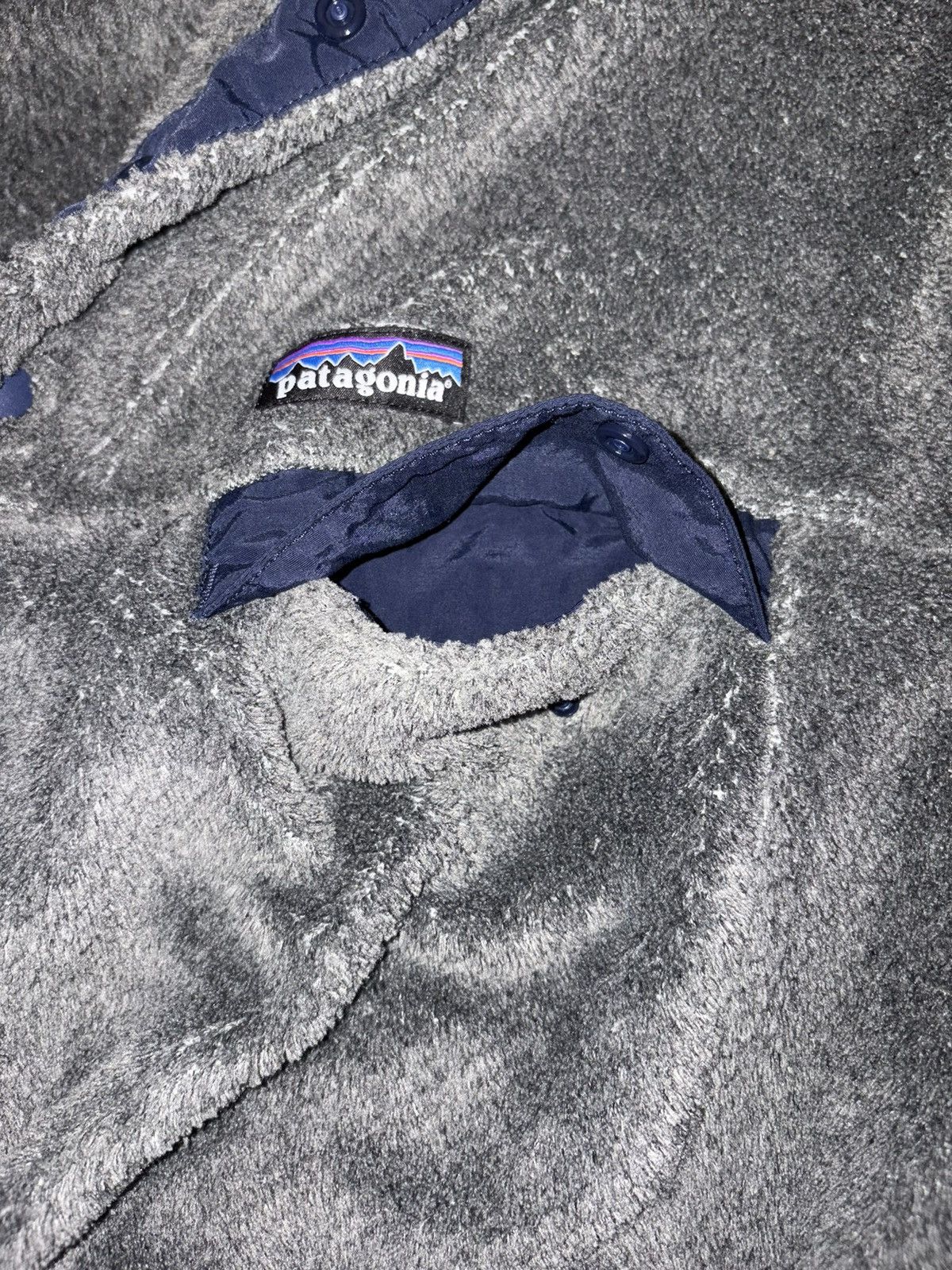 Patagonia Patagonia Men’s Polartec Grey Fleece, Size L Size US L / EU 52-54 / 3 - 3 Thumbnail