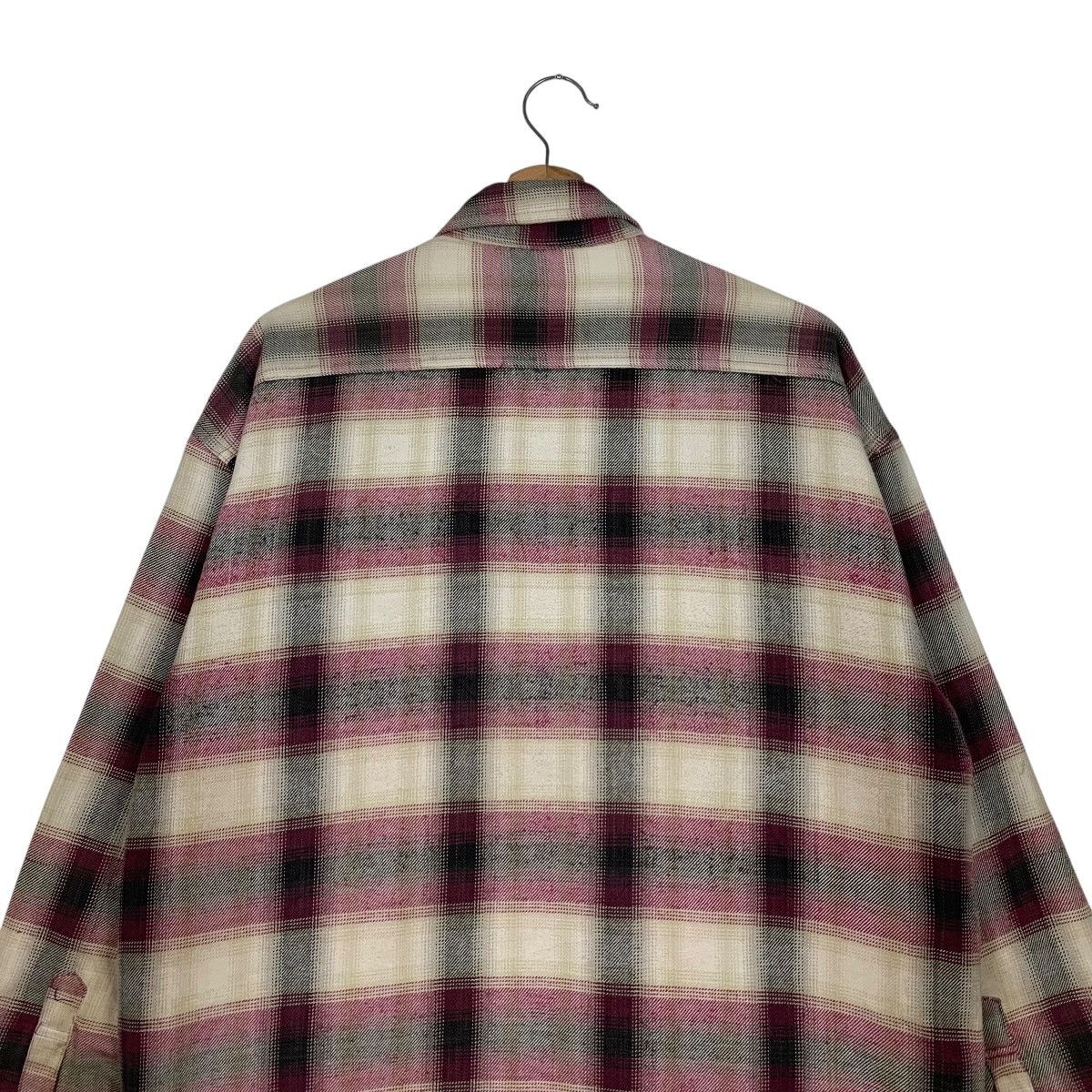 Flannel TRAY-UP Shadow Plaid Work Flannel Jacket #2149-C95 Size US L / EU 52-54 / 3 - 8 Thumbnail