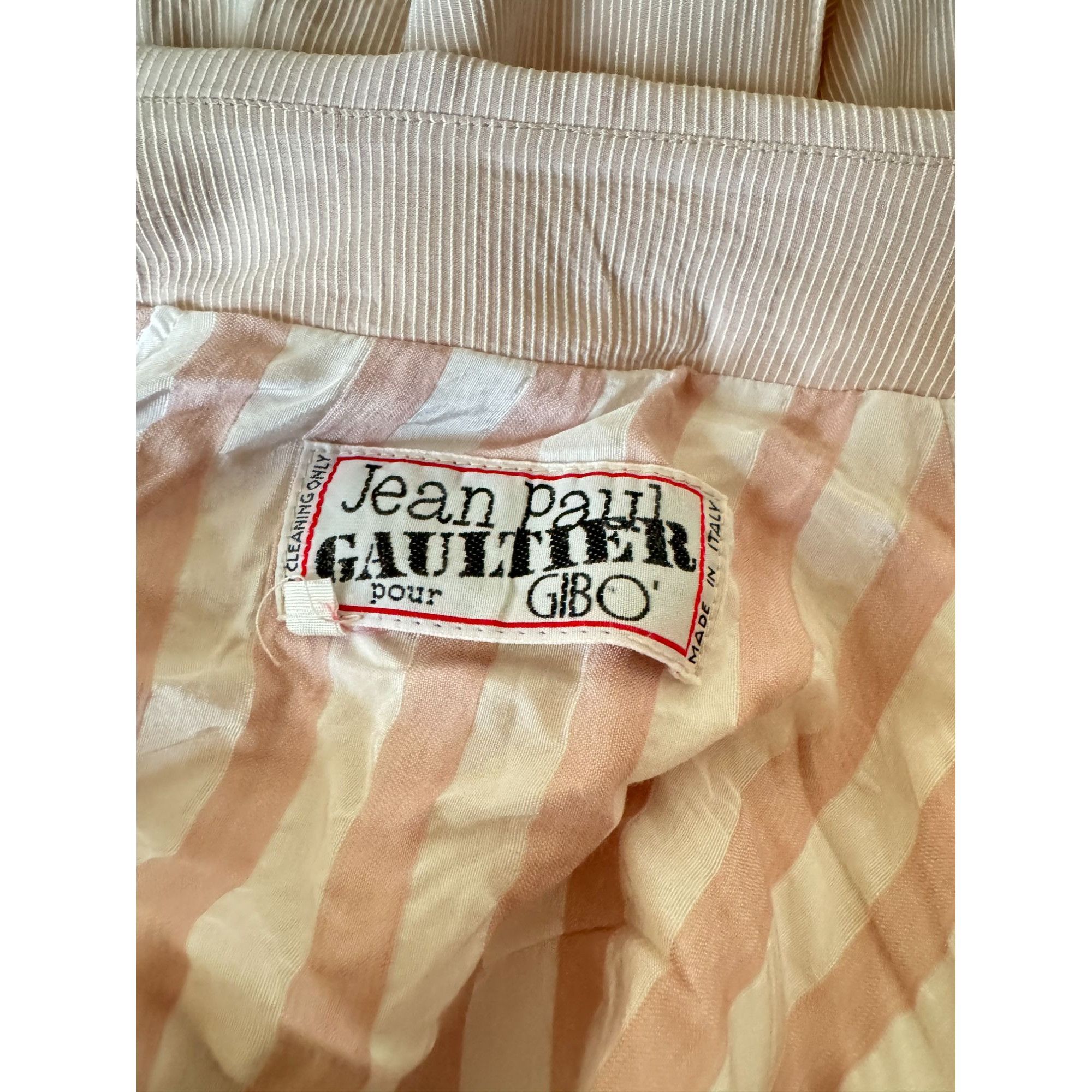 Jean Paul Gaultier 1980s Pink Long Coat Size M / US 6-8 / IT 42-44 - 6 Thumbnail