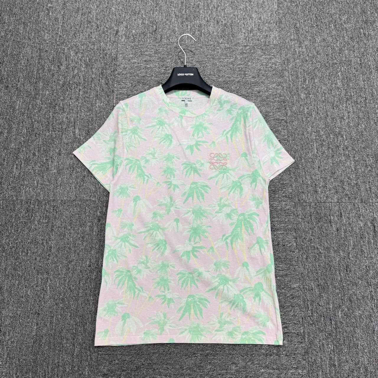 Loewe Loewe Daisy Print Short Sleeve Top Size M / US 6-8 / IT 42-44 - 1 Thumbnail