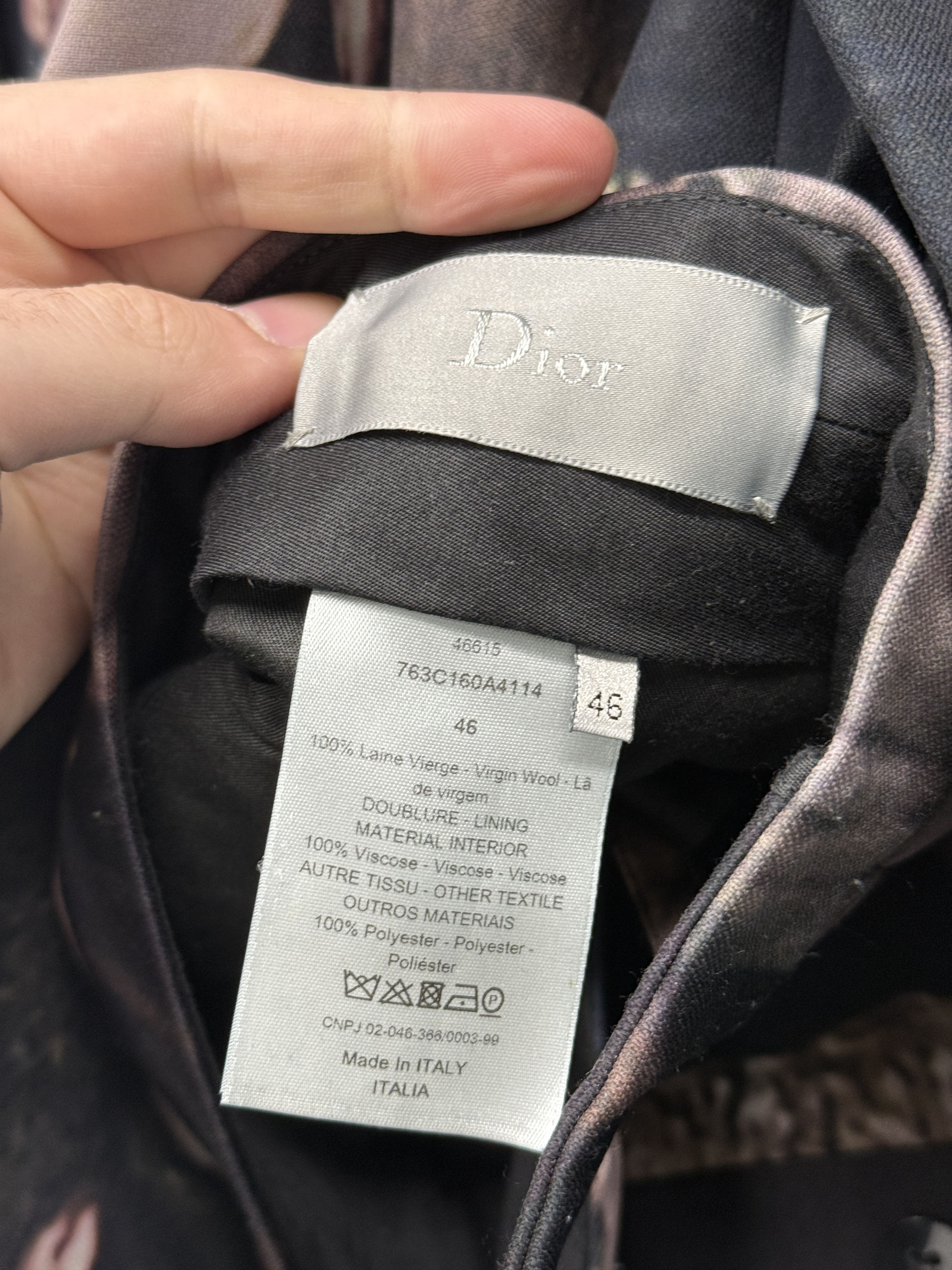 Dior Dan Witz Suit Size 46R - 3 Thumbnail