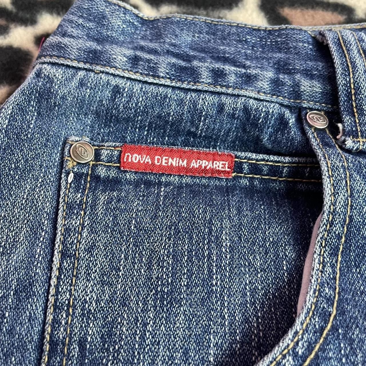Other Baggy Nova Jeans with Benjamin Franklin money print Size US 34 / EU 50 - 5 Thumbnail
