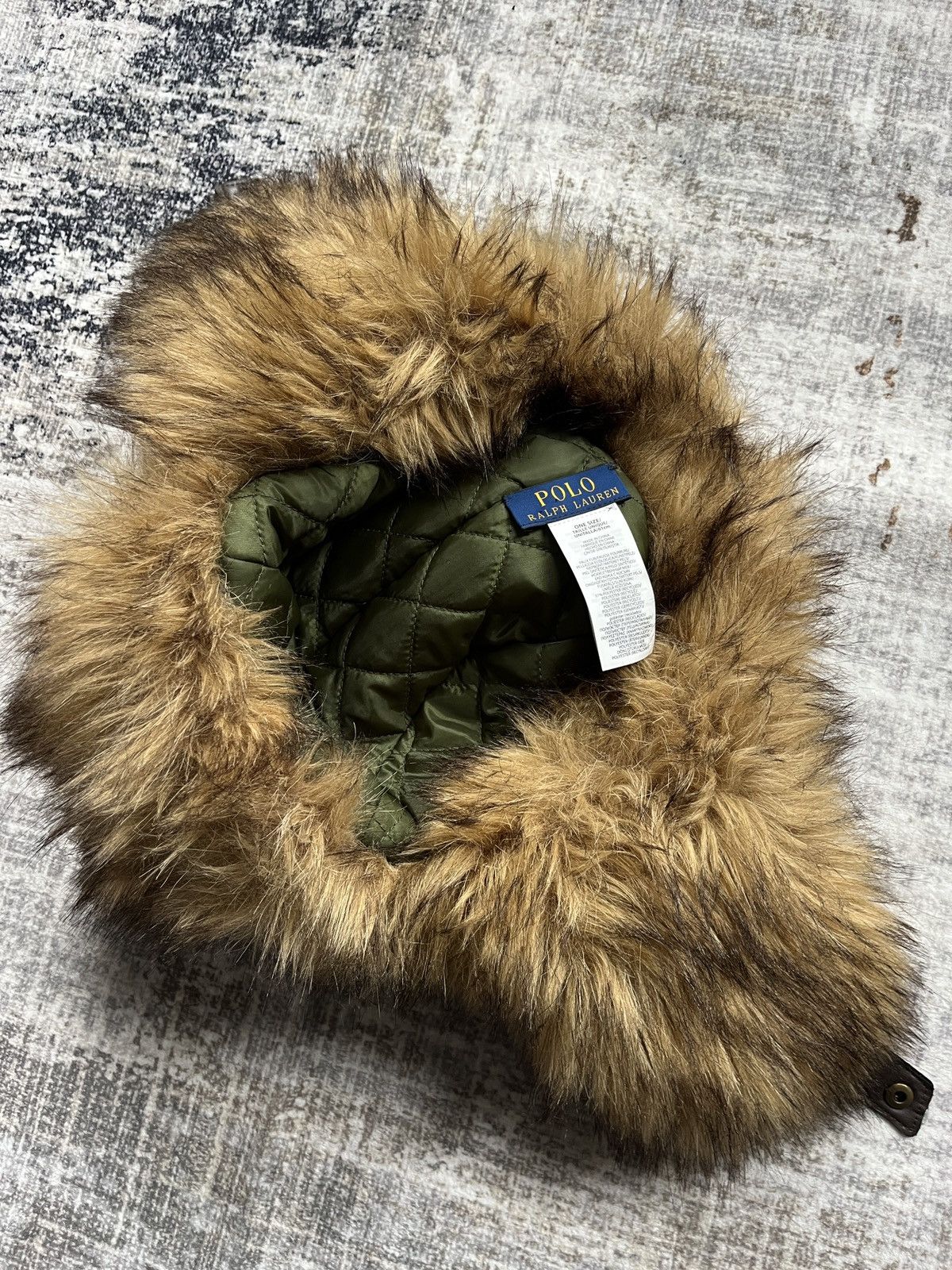 Polo Ralph Lauren Polo Ralph Lauren Fur Trapper Hat (unisex) Size ONE SIZE - 7 Thumbnail