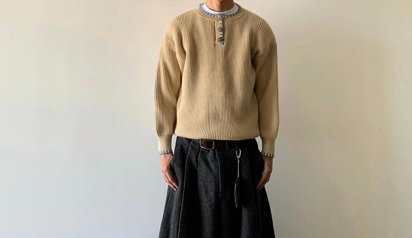 Ribbed Knit Sweater