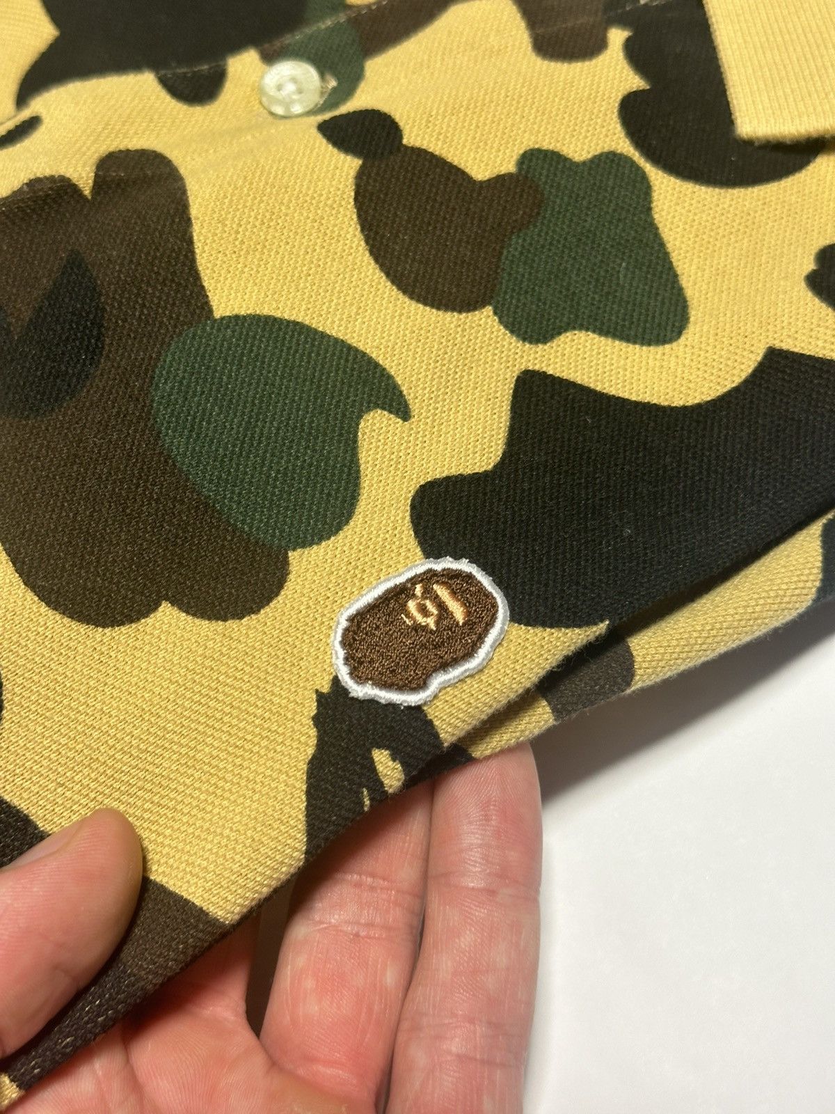 Bape A Bathing Ape Polo Shirt Size US XL / EU 56 / 4 - 3 Thumbnail
