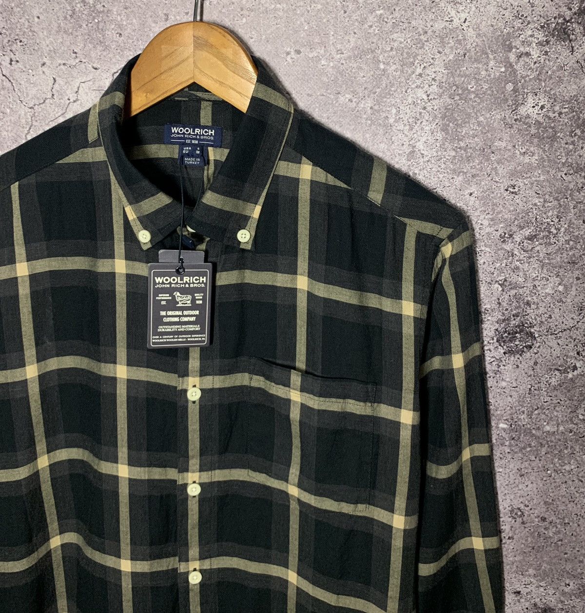 Flannel × Woolrich Woolen Mills Woolrich Light Flannel Button Up Shirt Size US M / EU 48-50 / 2 - 3 Thumbnail