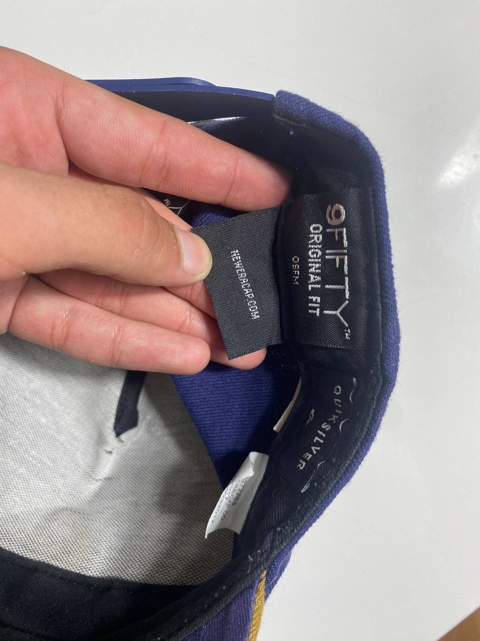Quiksilver × Vintage vintage quiksilver cap unisex blue navy skate Size ONE SIZE - 10 Thumbnail