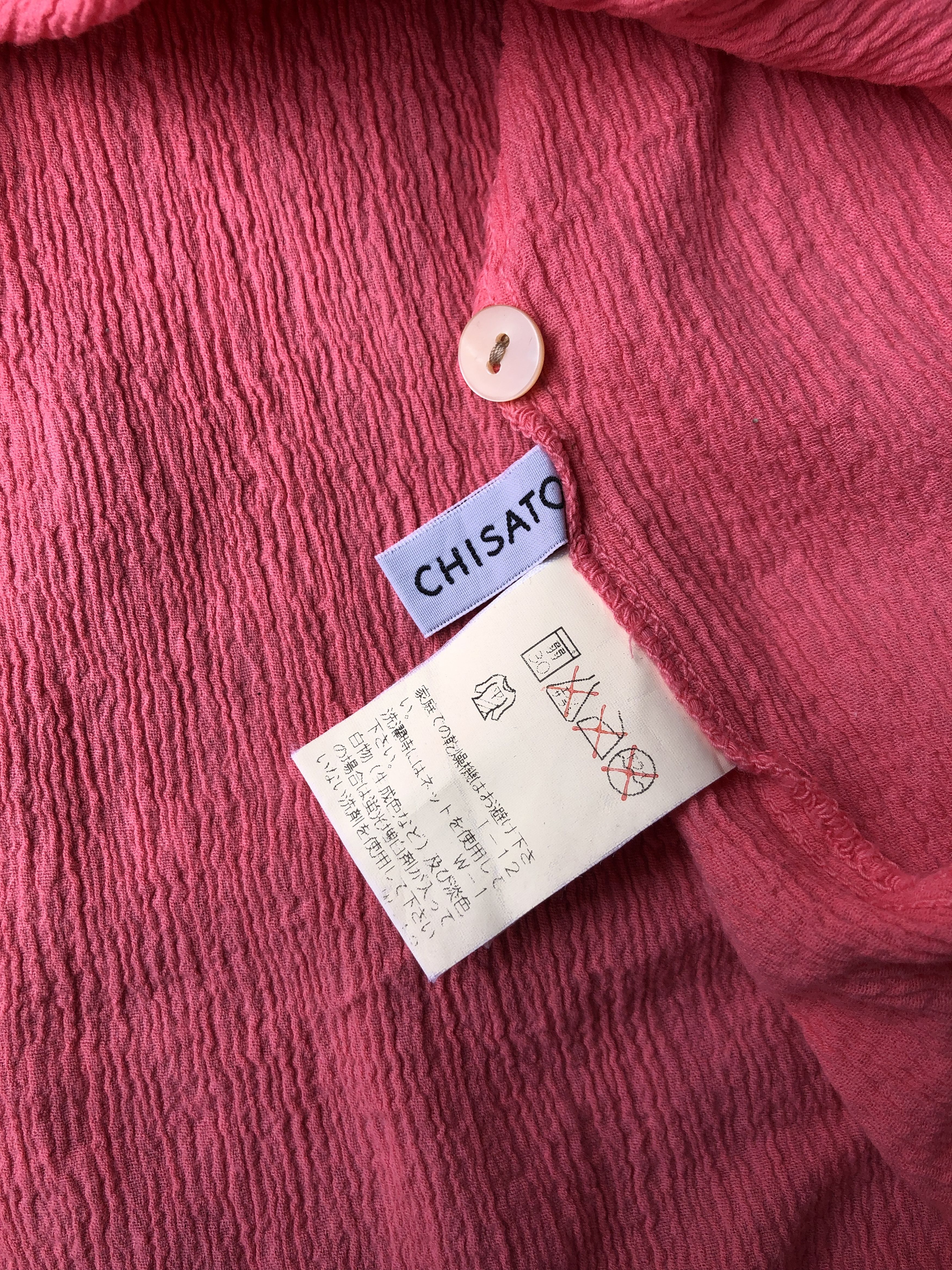 Issey Miyake Tsumori Chisato Issey miyake pleated button up shirt women Size S / US 4 / IT 40 - 8 Thumbnail