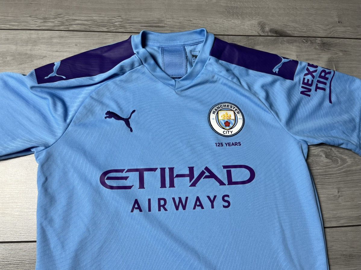 Puma Manchester City 2019/2020 Puma Home Football Soccer Jersey Size US M / EU 48-50 / 2 - 3 Thumbnail
