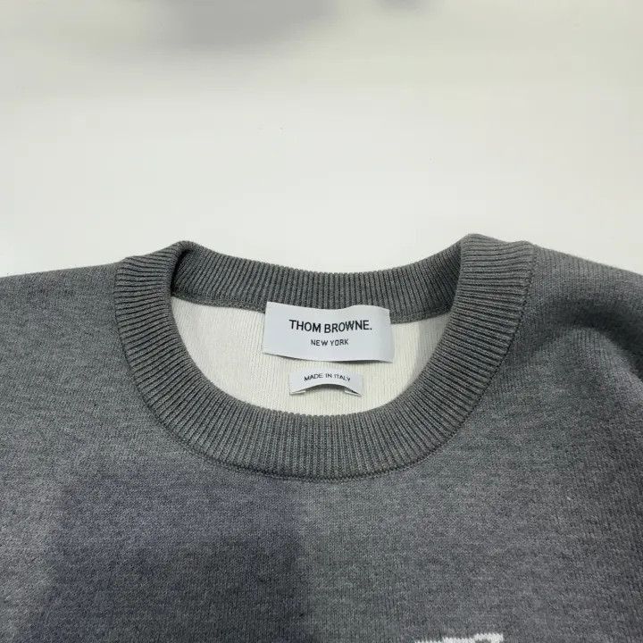 Thom Browne Thom Browne SS22 Knit Pullover Sweater for Men -2507 Size US M / EU 48-50 / 2 - 4 Thumbnail