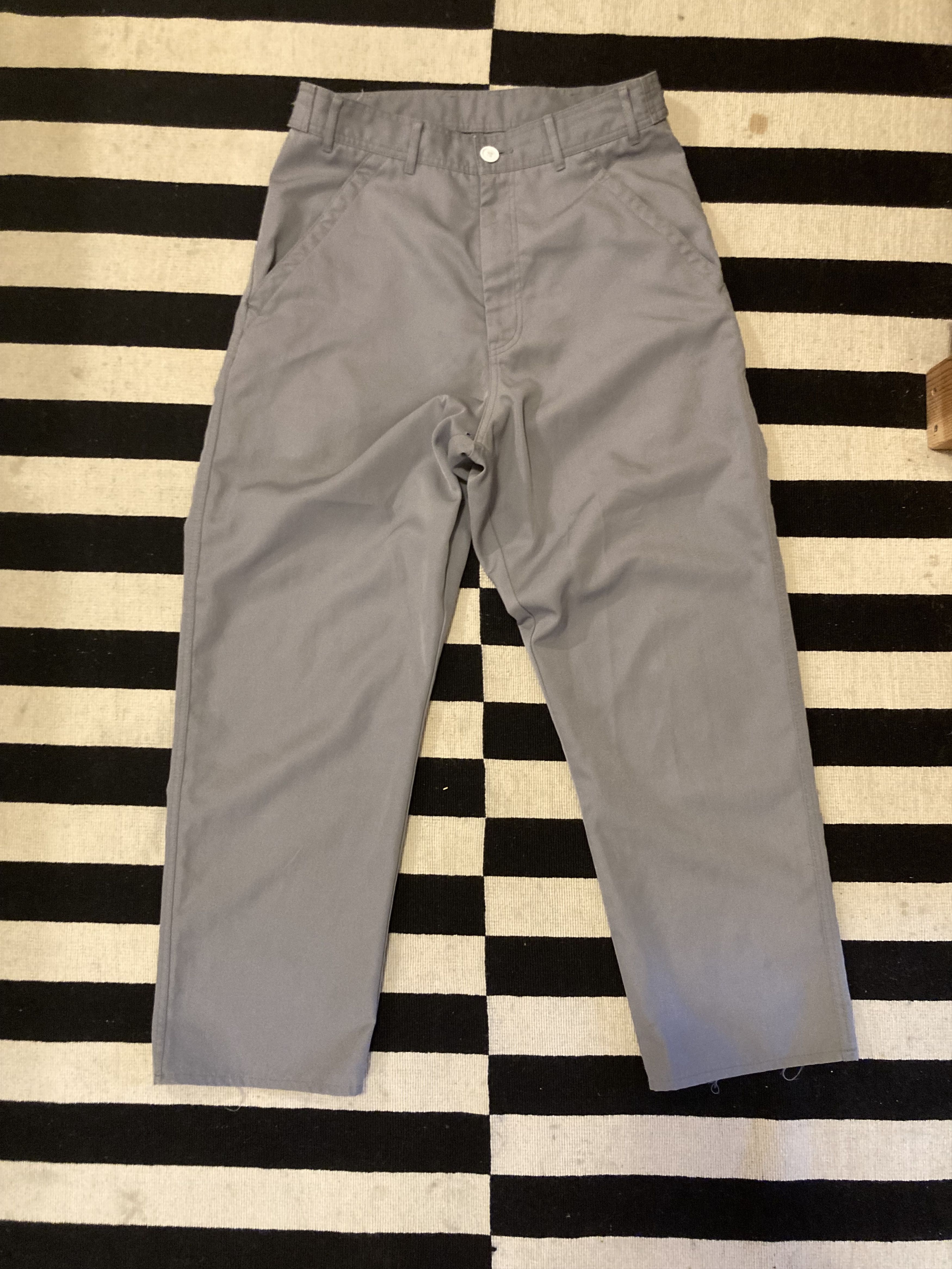 Image of Comme Des Garcons Vintage Trousers Size S in Grey, Women's