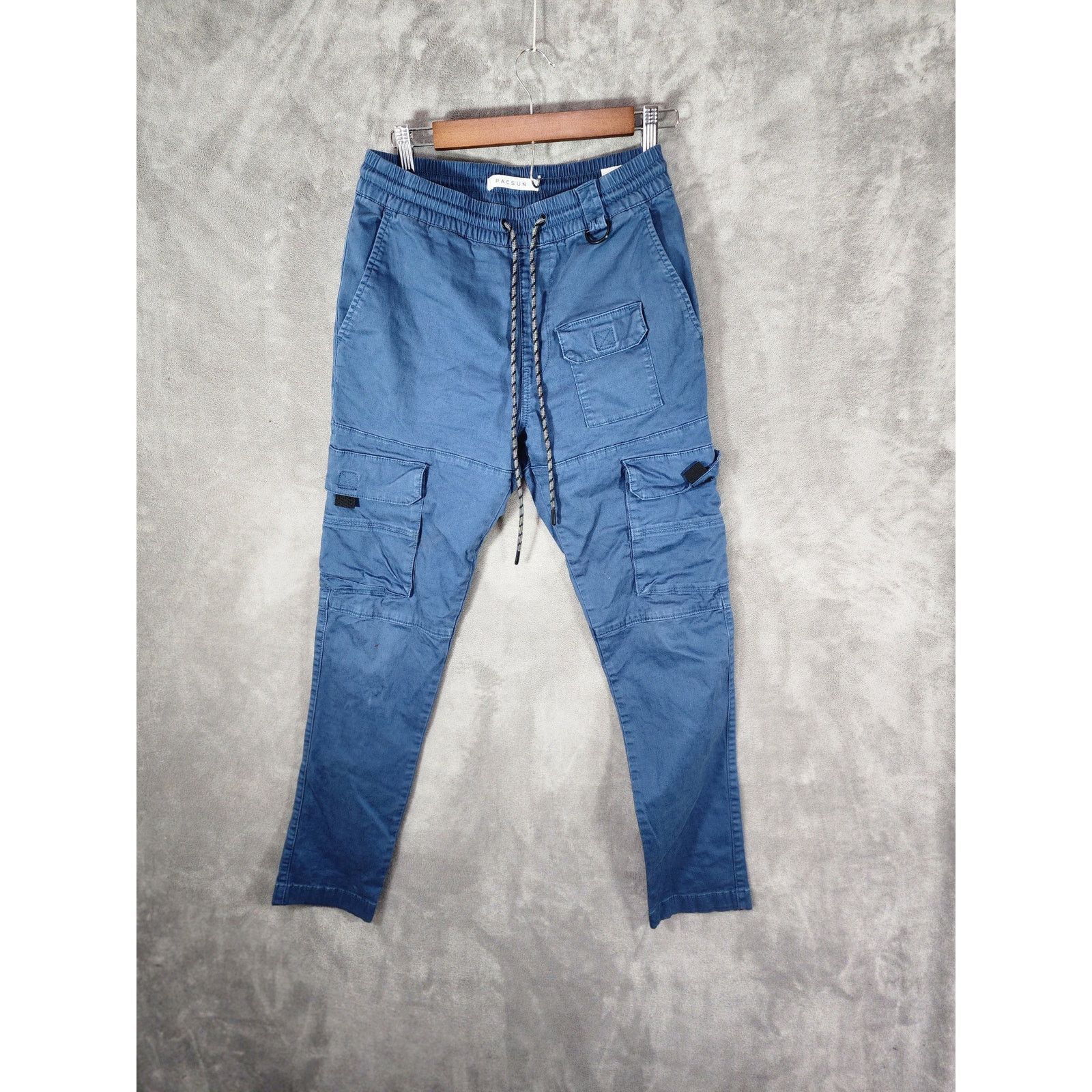 Pacsun PacSun Men's Small Blue Cargo Pants 29x28 Size US 29 - 1 Thumbnail