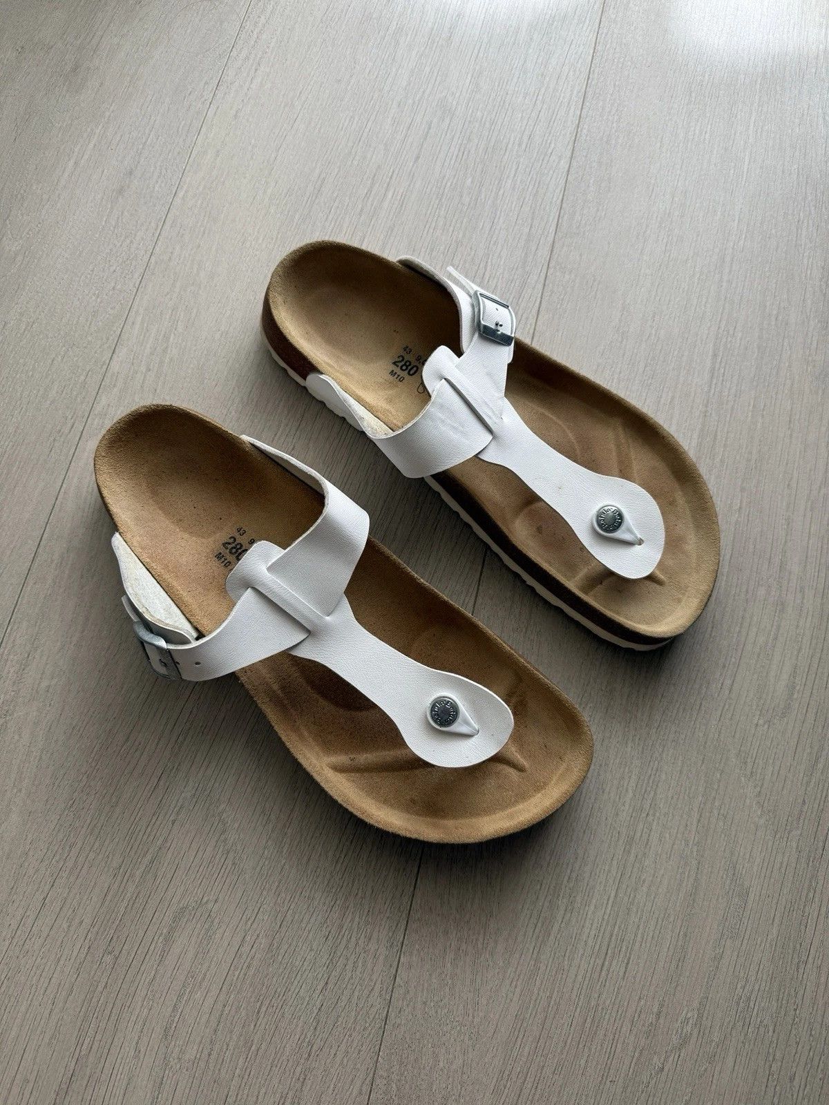 Birkenstock Birkenstock Betula Sandalls Slide Mens Comfort Shoes Leather Size US 10 / EU 43 - 1 Thumbnail