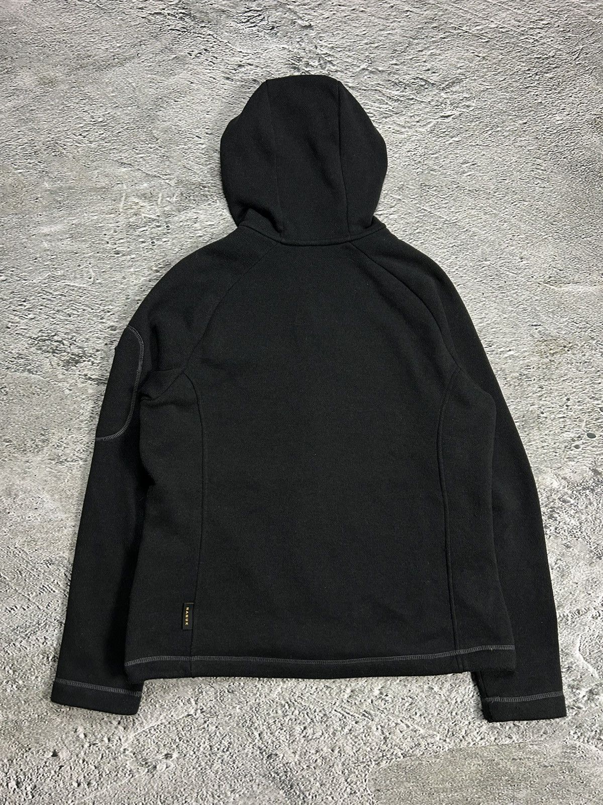 Jack Wolfskin × Vintage Vintage Jack Wolfskin Black Fleece Zip-Hoodie Size US M / EU 48-50 / 2 - 7 Thumbnail