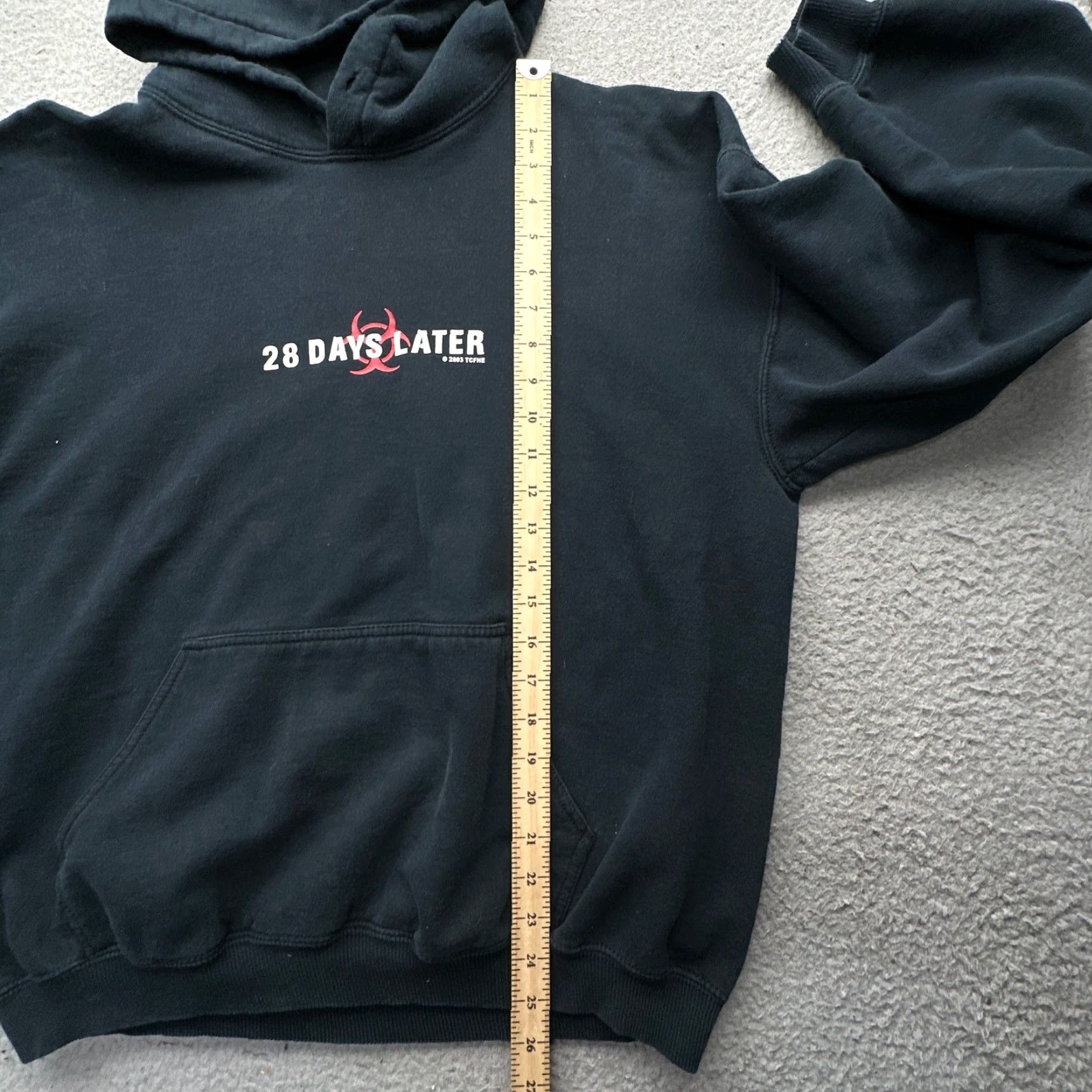 Vintage VINTAGE 2003 28 DAYS LATER Promo Hoodie Sweatshirt RARE Mens Large Graphic TCFHE Size US L / EU 52-54 / 3 - 6 Thumbnail