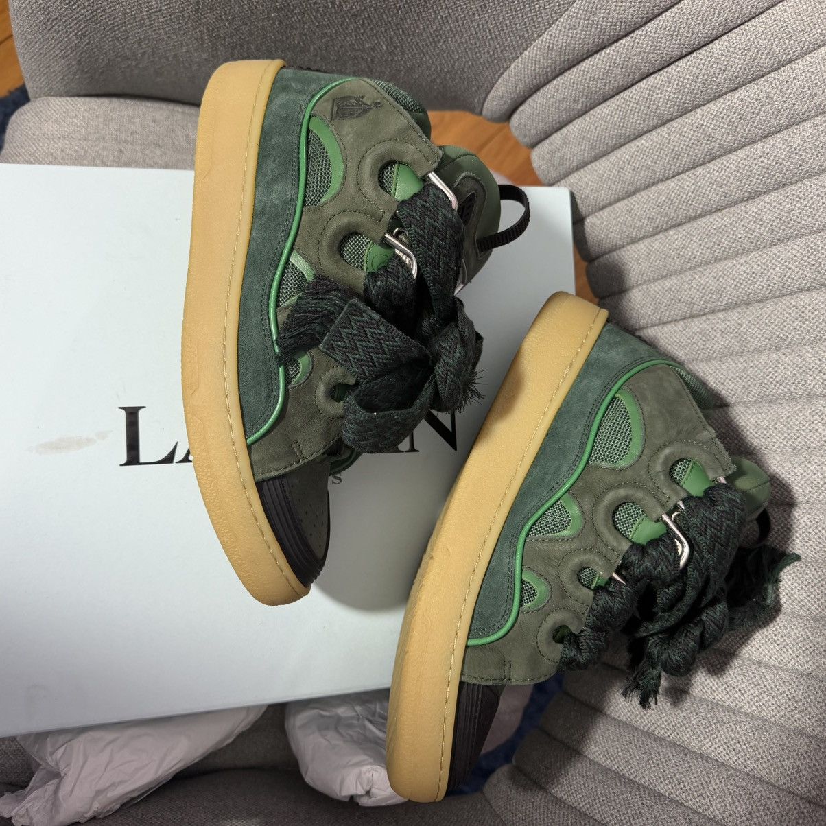Lanvin Lanvin curb sneaker | Green Size US 8 / EU 41 - 14 Thumbnail