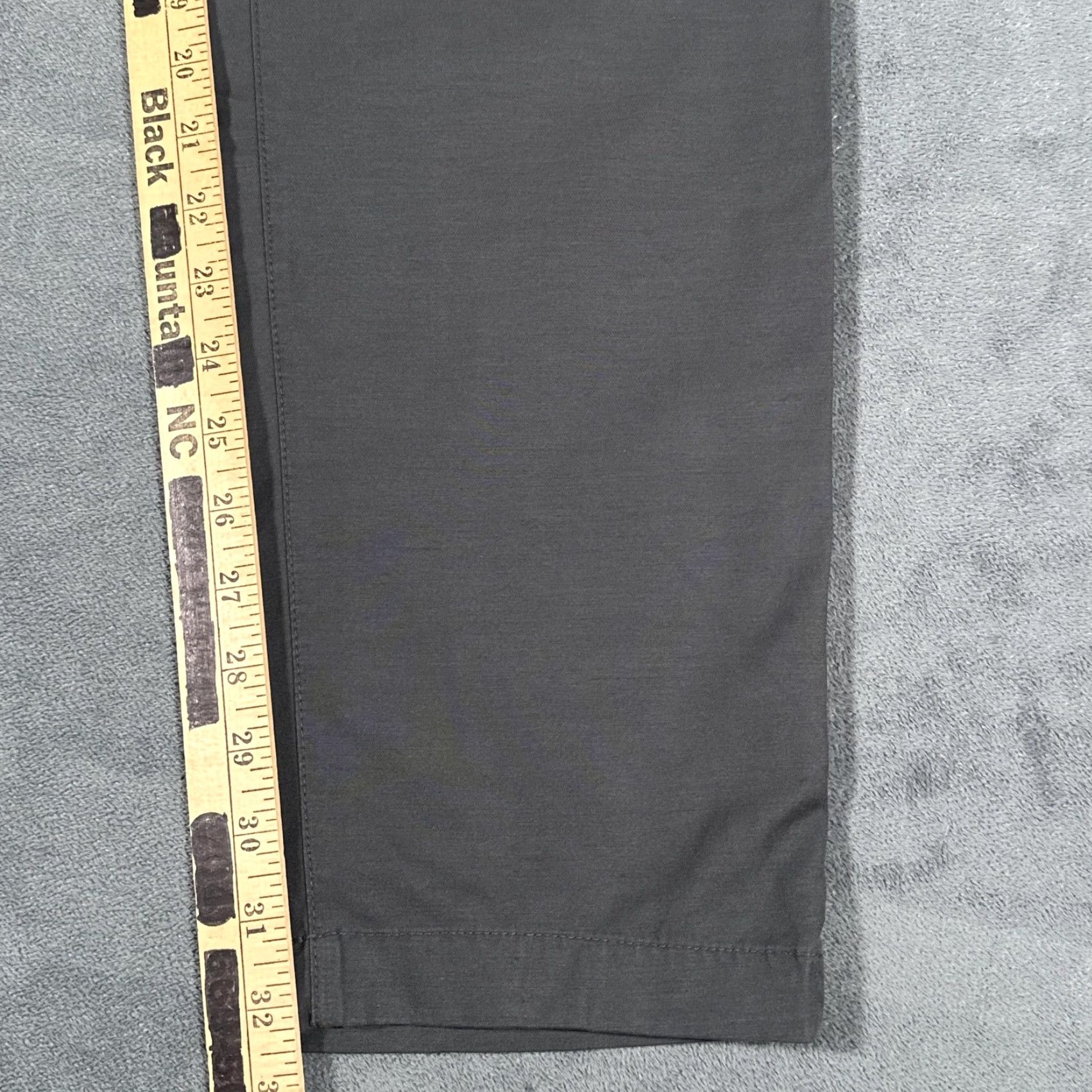 Lululemon LULULEMON Commission Chino Pants Mens 36 Charcoal Gray Stretch Zip Pocket Casual Size US 36 / EU 52 - 5 Thumbnail