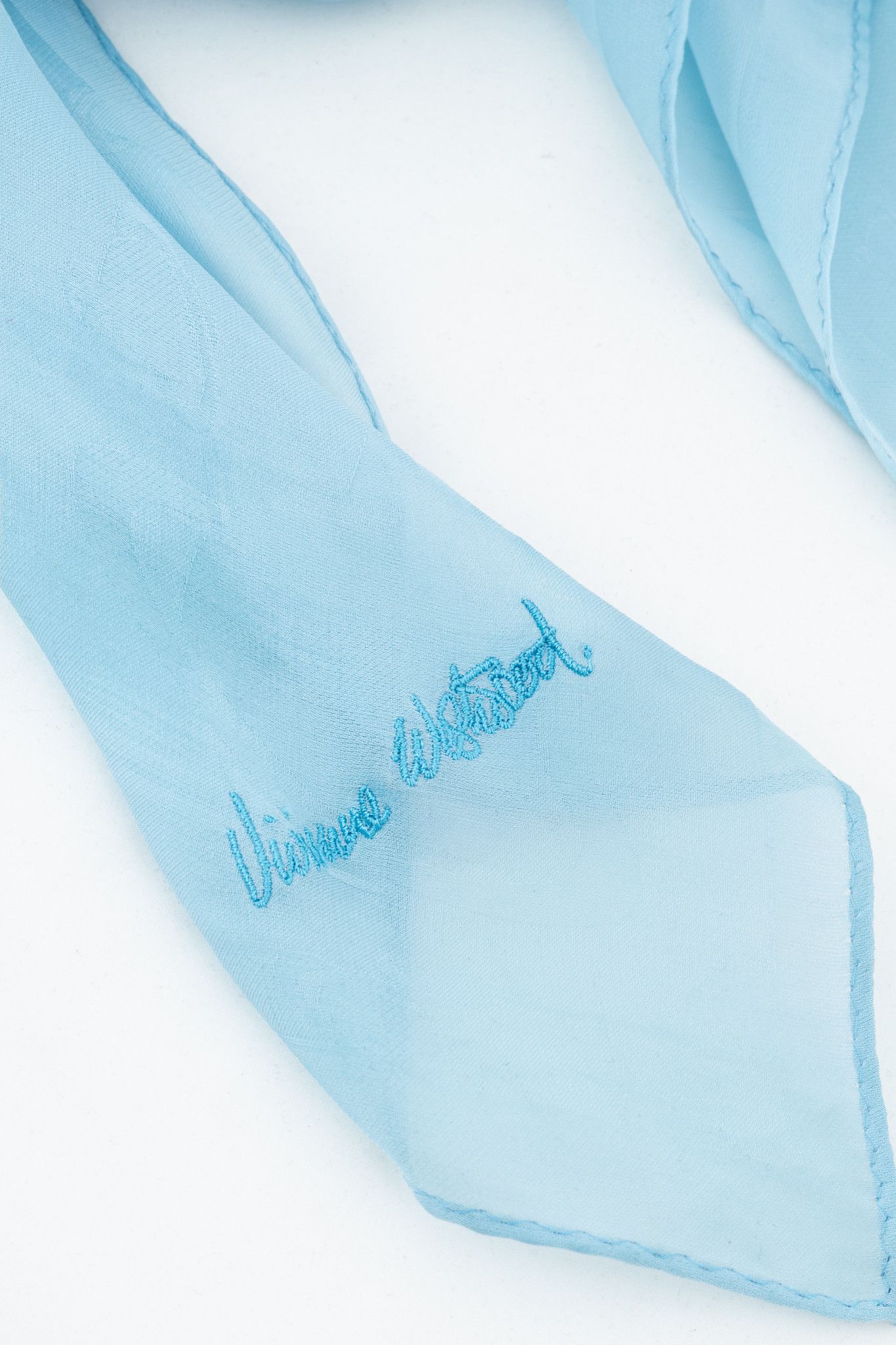 Vivienne Westwood Vivienne Westwood Blue Silk Jupiter-Jacquard Square Scarf Size ONE SIZE - 2 Thumbnail
