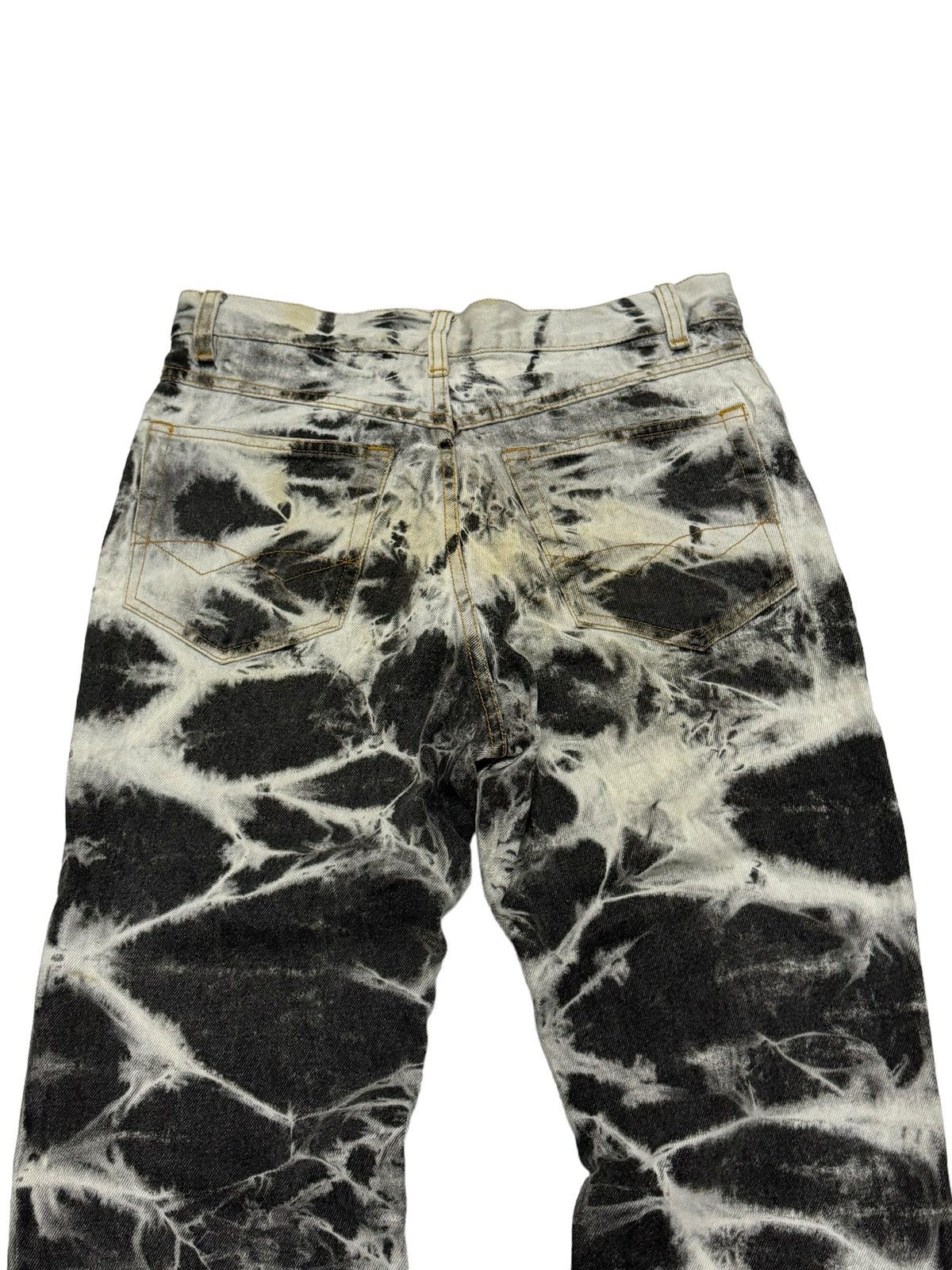 If Six Was Nine × Japanese Brand × Le Grande Bleu (L.G.B.) 2000s ARCHIVE FLARE SMOKE WASH DENIM Size US 28 / EU 44 - 8 Thumbnail