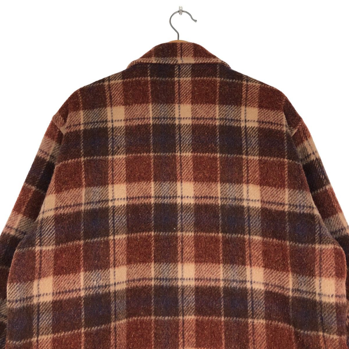 Issey Miyake 🔥Vtg Wool Shirt Jacket GangBuster Tartan Checked Design Size US M / EU 48-50 / 2 - 9 Thumbnail