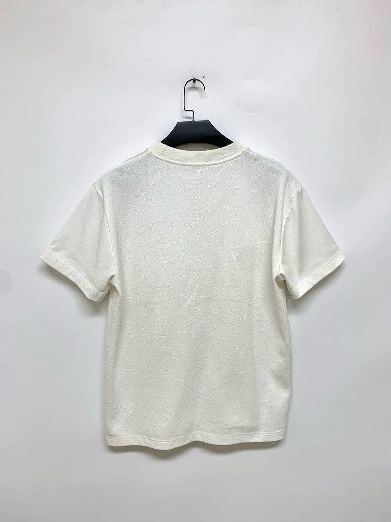 Louis Vuitton Louis Vuitton 24 New White Short Sleeve Size US L / EU 52-54 / 3 - 8 Thumbnail