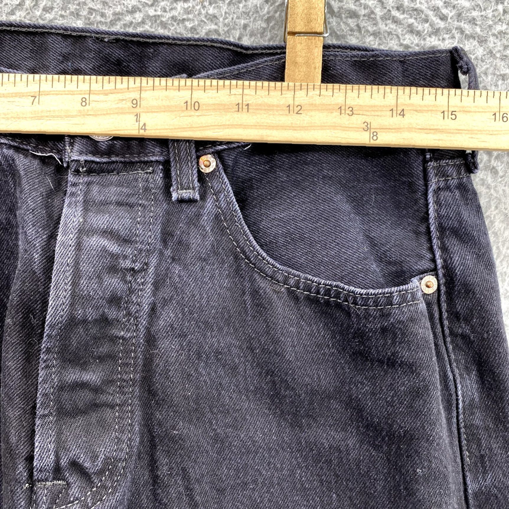 Levi's Levi's 501 XX Jeans Men 30x29 Button Fly Classic Straight Denim Cotton Pants 90s Vintage 501 XX Mens Jeans Size US 30 / EU 46 - 2 Thumbnail