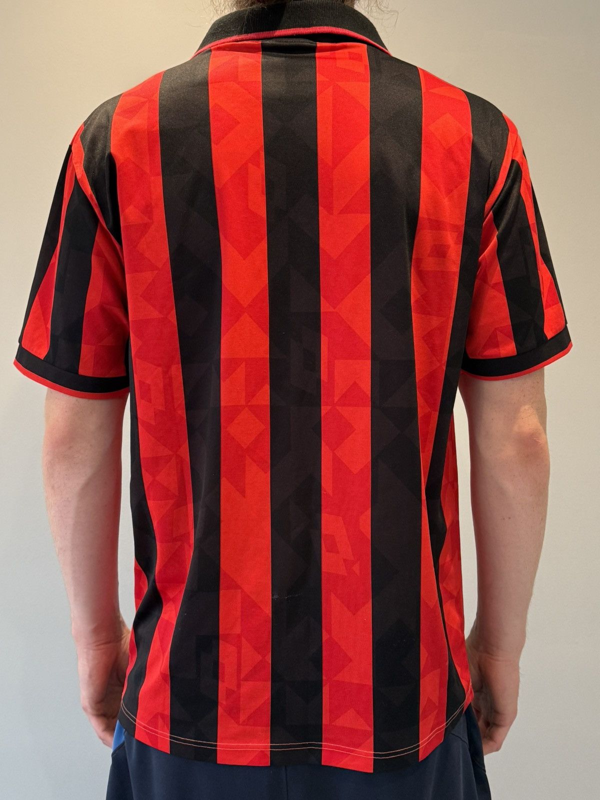 Lotto Sport Vintage Lotto AC Milan 1993-94 Home Football Jersey Soccer Size US XL / EU 56 / 4 - 9 Thumbnail