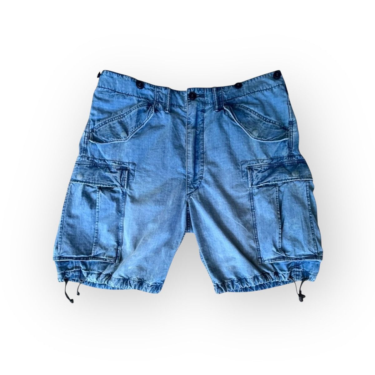 Polo Ralph Lauren Ralph Lauren Indigo Mercantile Ripstop Cargo Short Size US 33 - 1 Thumbnail
