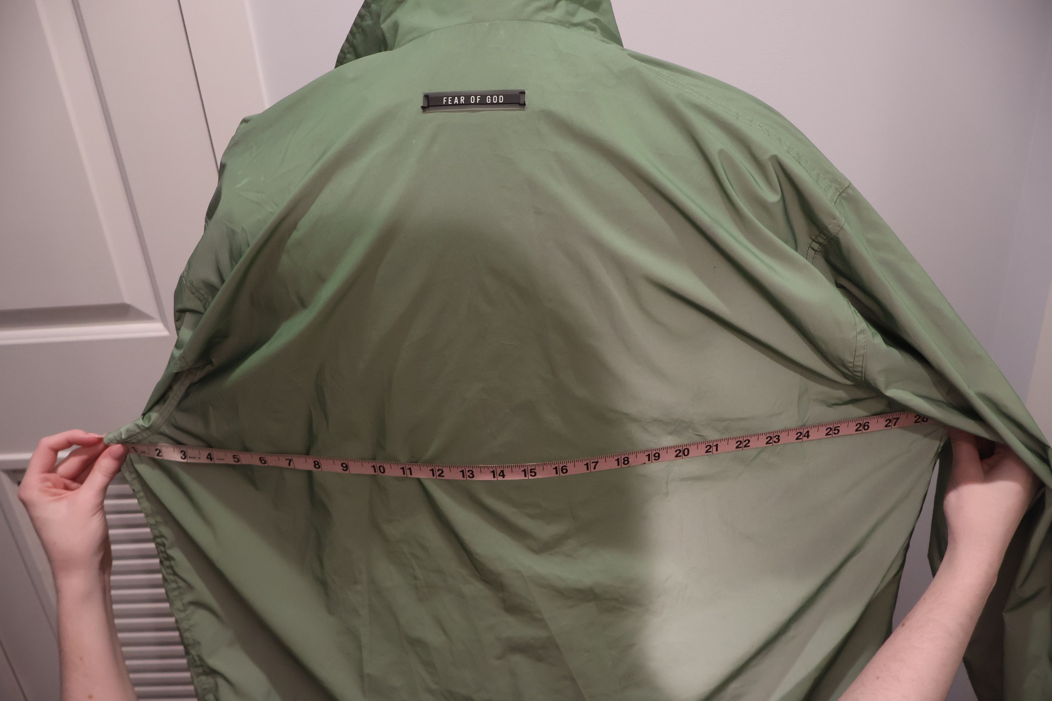 Fear of God Fear of God iridescent green nylon windbreaker - mens Medium Size US M / EU 48-50 / 2 - 6 Thumbnail