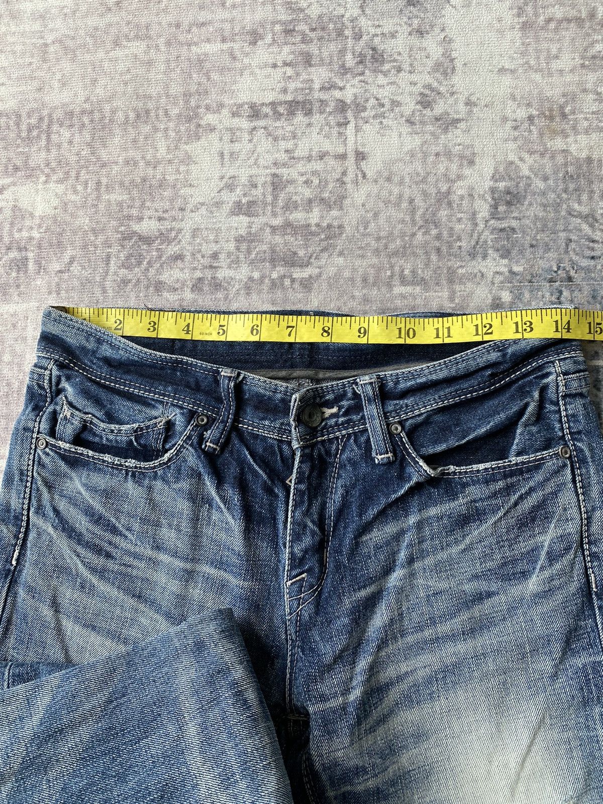GOSTAR DE FUGA × If Six Was Nine × Japanese Brand FUGA Distressed Denim Size US 28 / EU 44 - 10 Thumbnail