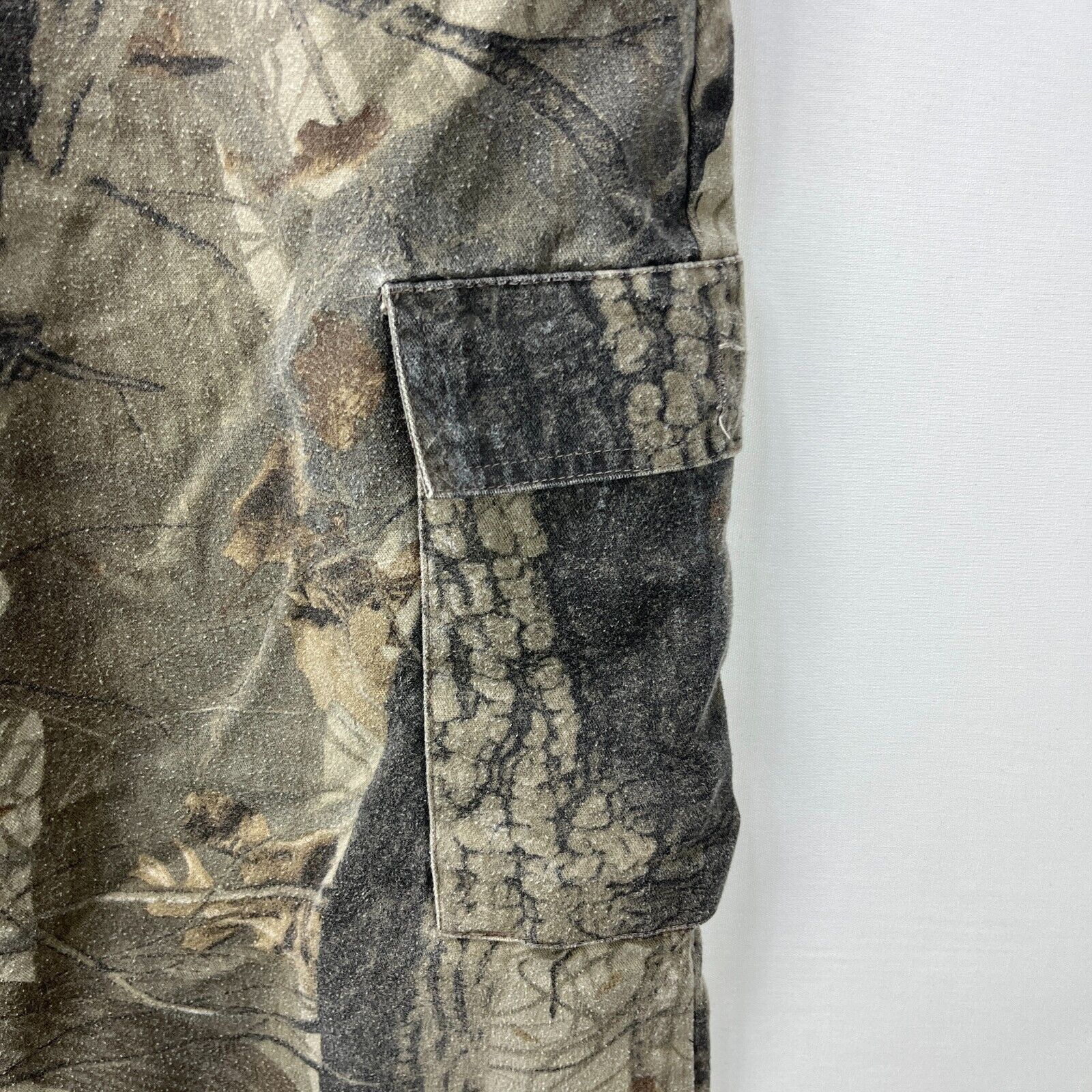 Vintage Vintage '90s Realtree Camo Baggy Pants Large Cargo Size US 34 / EU 50 - 4 Thumbnail