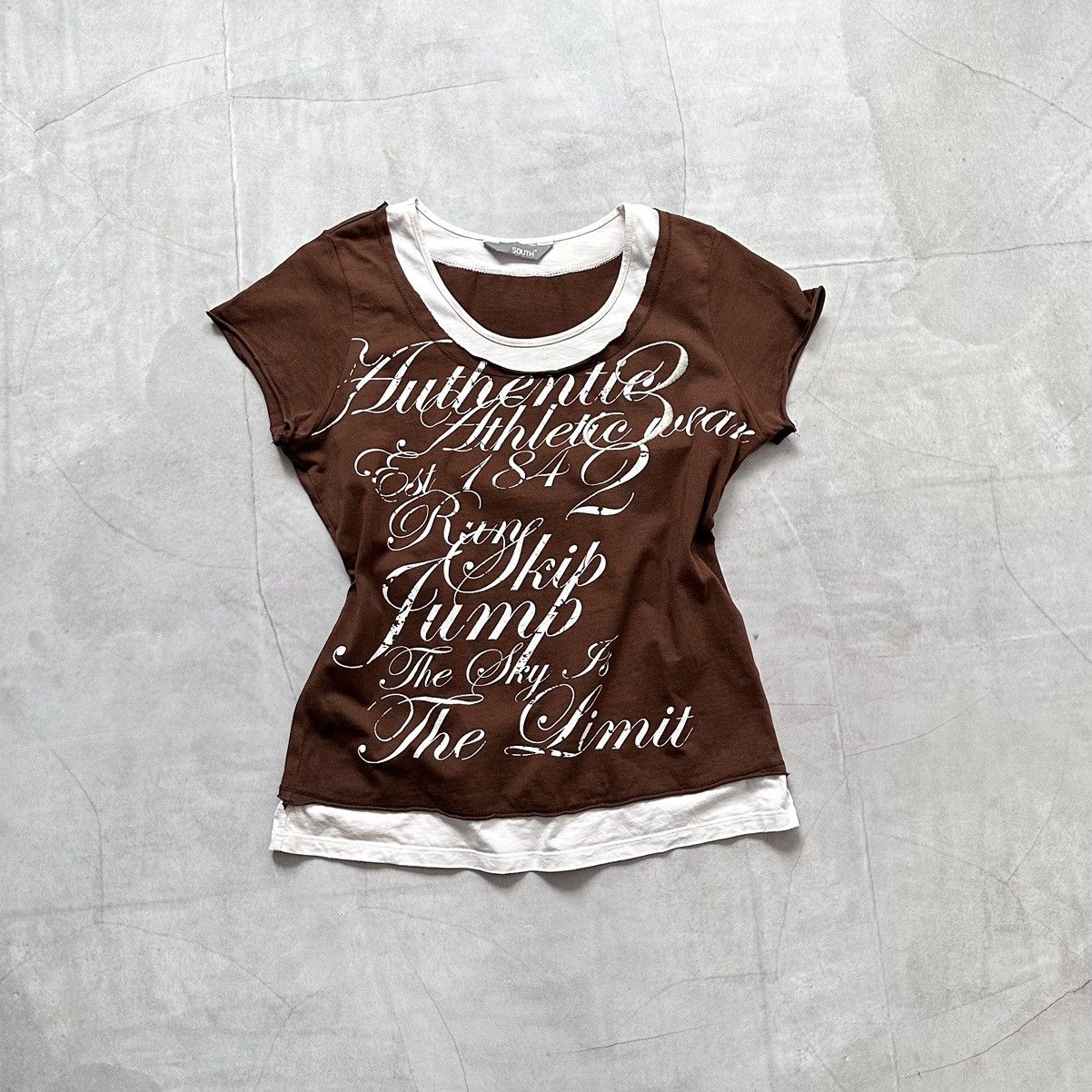 Hysteric Glamour × Undercover Japan Poem T Shirt Double Layered Cop Copine Style Size M / US 6-8 / IT 42-44 - 1 Thumbnail