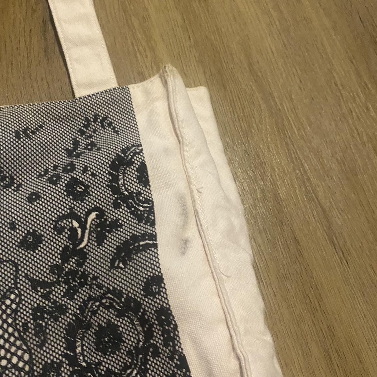 Jean Paul Gaultier Jean Paul Gaultier White & grey cotton tote bag Size ONE SIZE - 4 Thumbnail