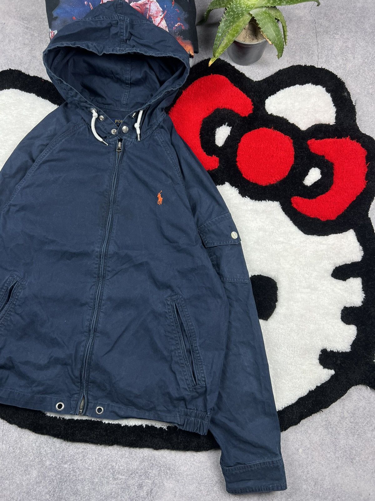 Ralph Lauren Vintage Polo Ralph Lauren Cargo Rain Oldmoney Jacket Size US L / EU 52-54 / 3 - 3 Thumbnail