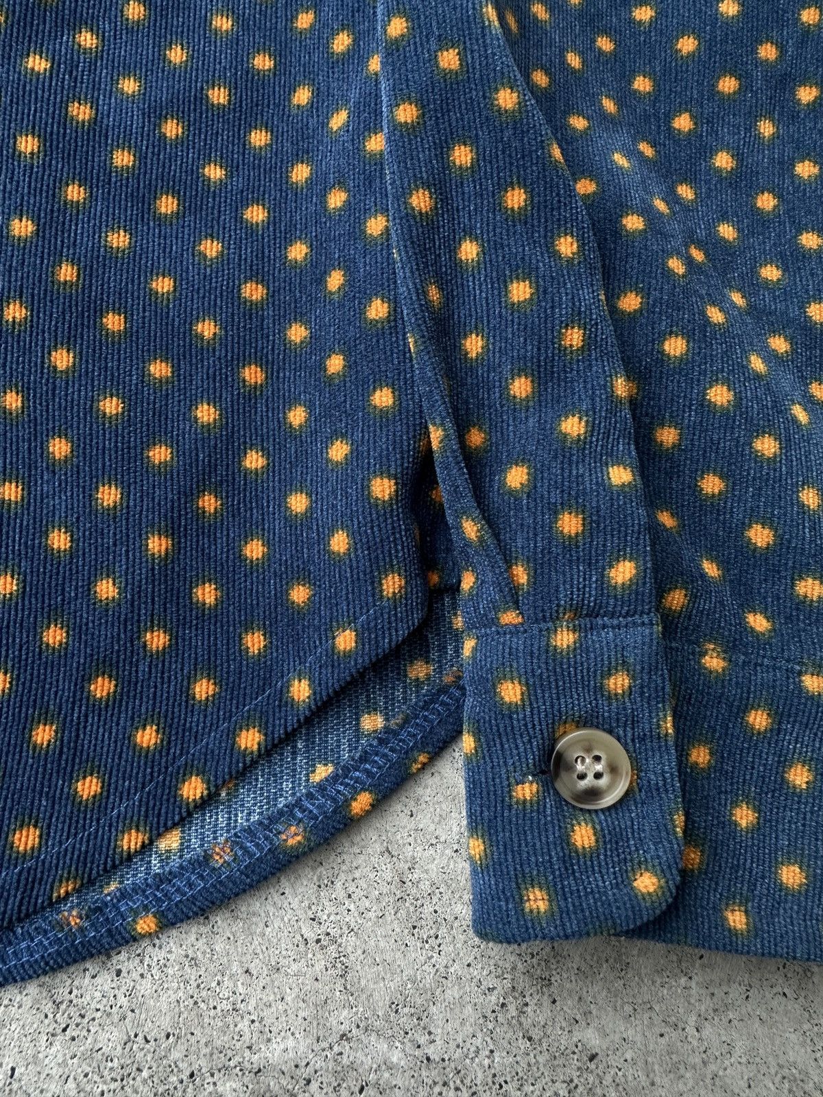 Vintage Corduroy Polka Dots button up shirt Size US S / EU 44-46 / 1 - 6 Thumbnail