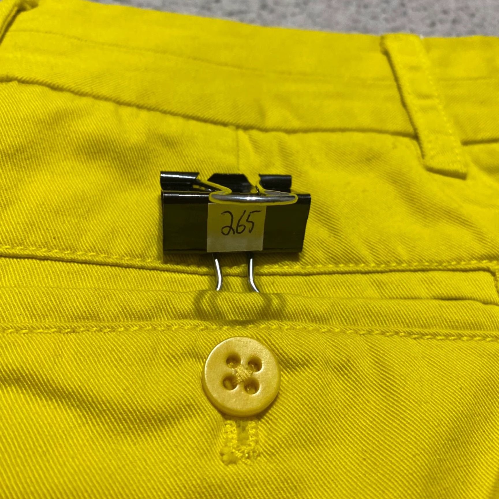 J.Crew J.CREW Shorts 4 Yellow Chino Inseam 9" Mid Rise Casual Outdoor Walking Womens Regular XS? Size 27" / US 4 / IT 40 - 8 Thumbnail