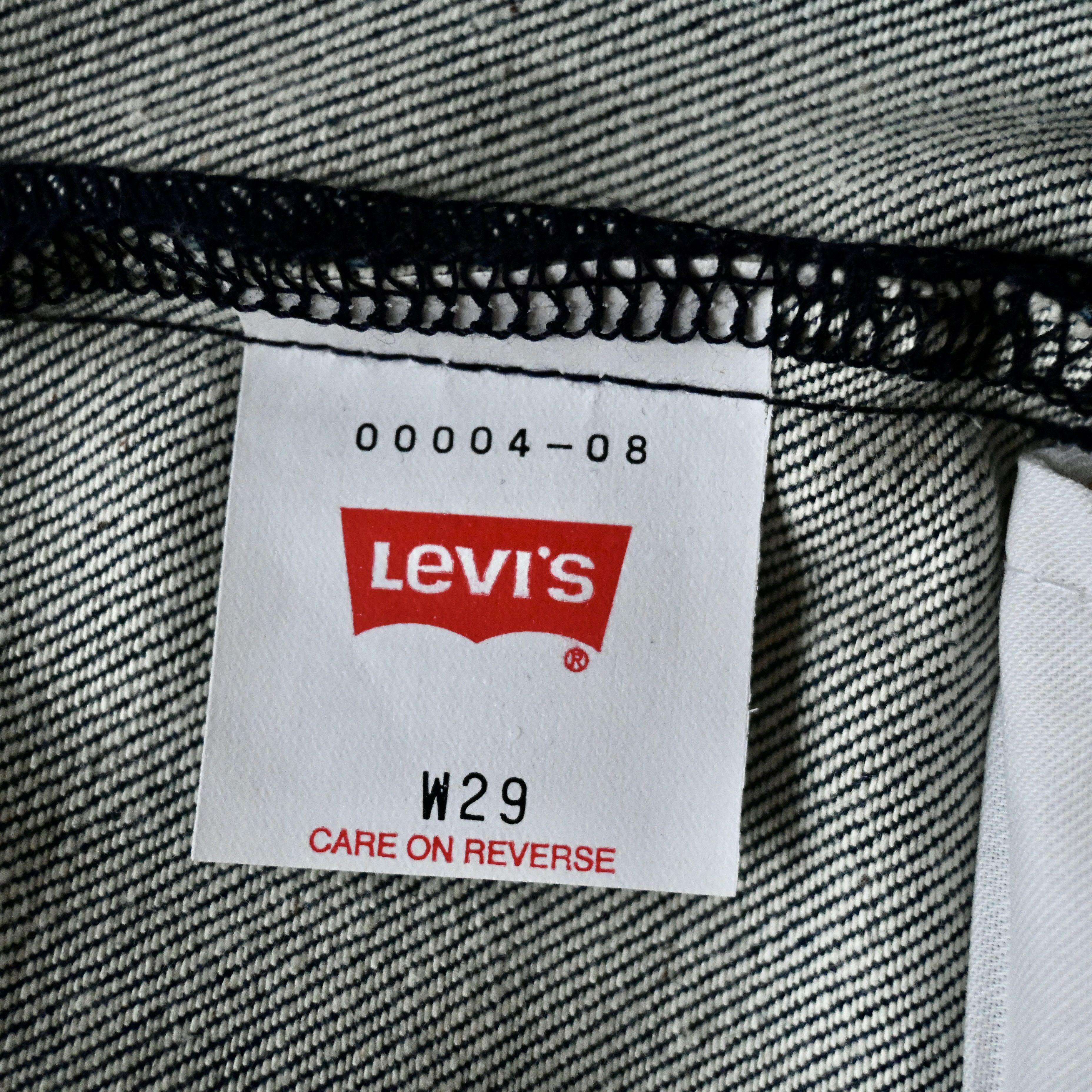 Levi's DEADSTOCK 2000s Levi's ENGINEERED JEANS "ORGANIC SLIM", blue Size 29" - 13 Thumbnail