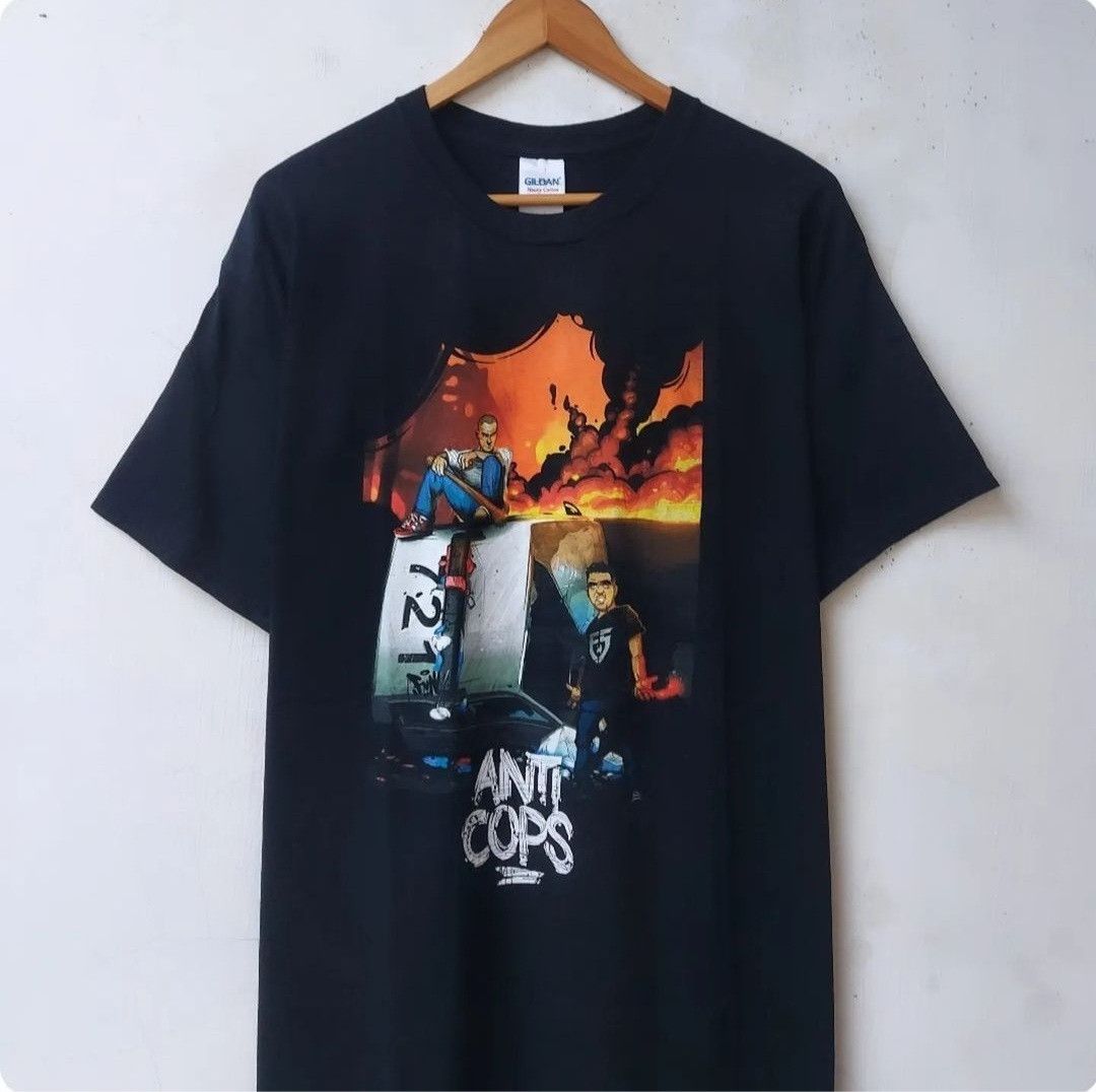 Other ANTI COPS TSHIRT Size US L / EU 52-54 / 3 - 2 Thumbnail