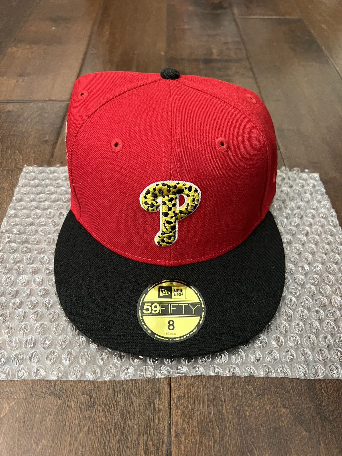 Hat Club New Era Hat Club Garden Of Eden 2 Phillies Patch Red Size 8 Size ONE SIZE - 1 Thumbnail