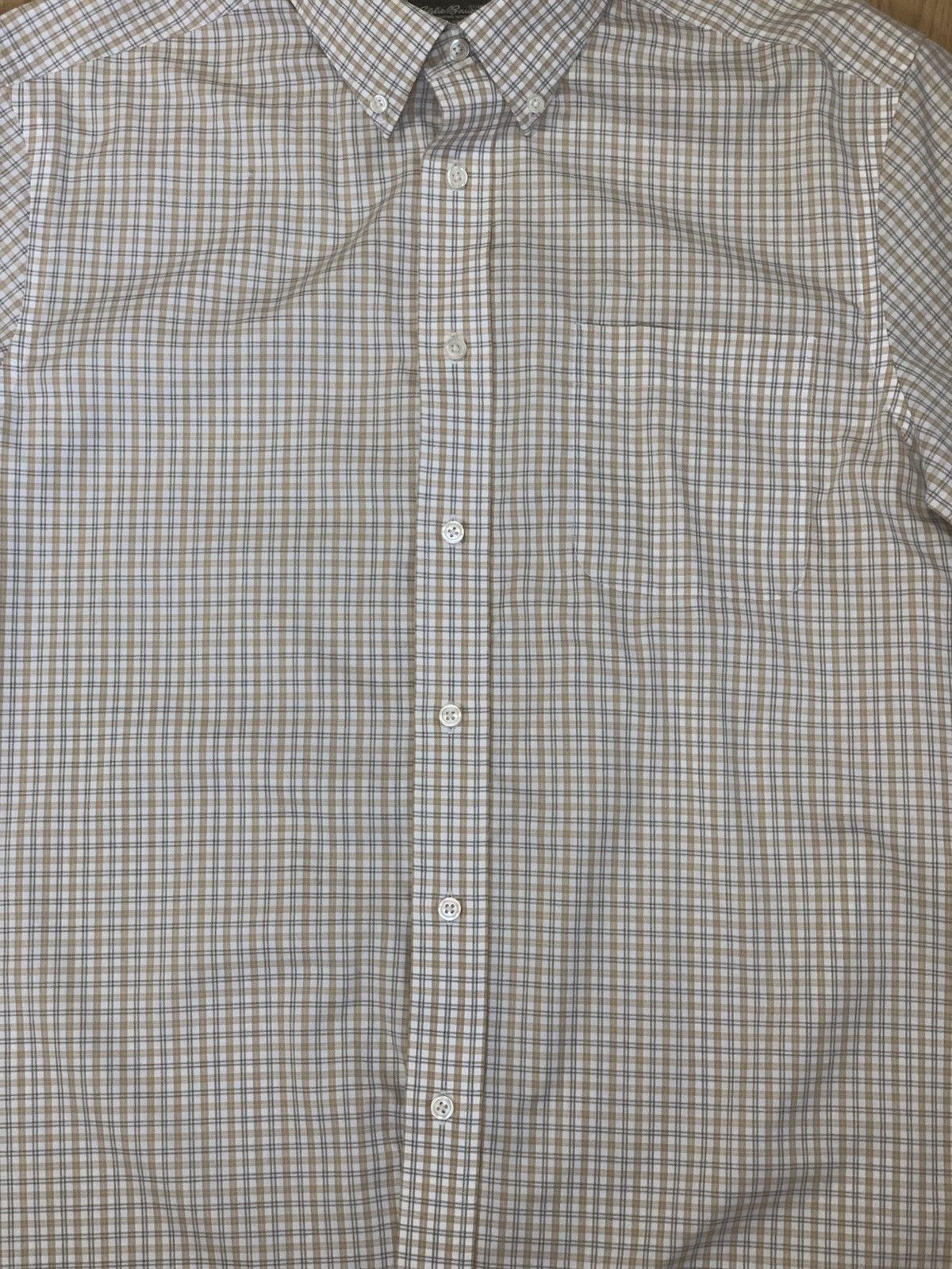 Eddie Bauer SzL-Eddie Bauer Relaxed Fit Short Sleeve Button Up Plaid Size US L / EU 52-54 / 3 - 3 Thumbnail
