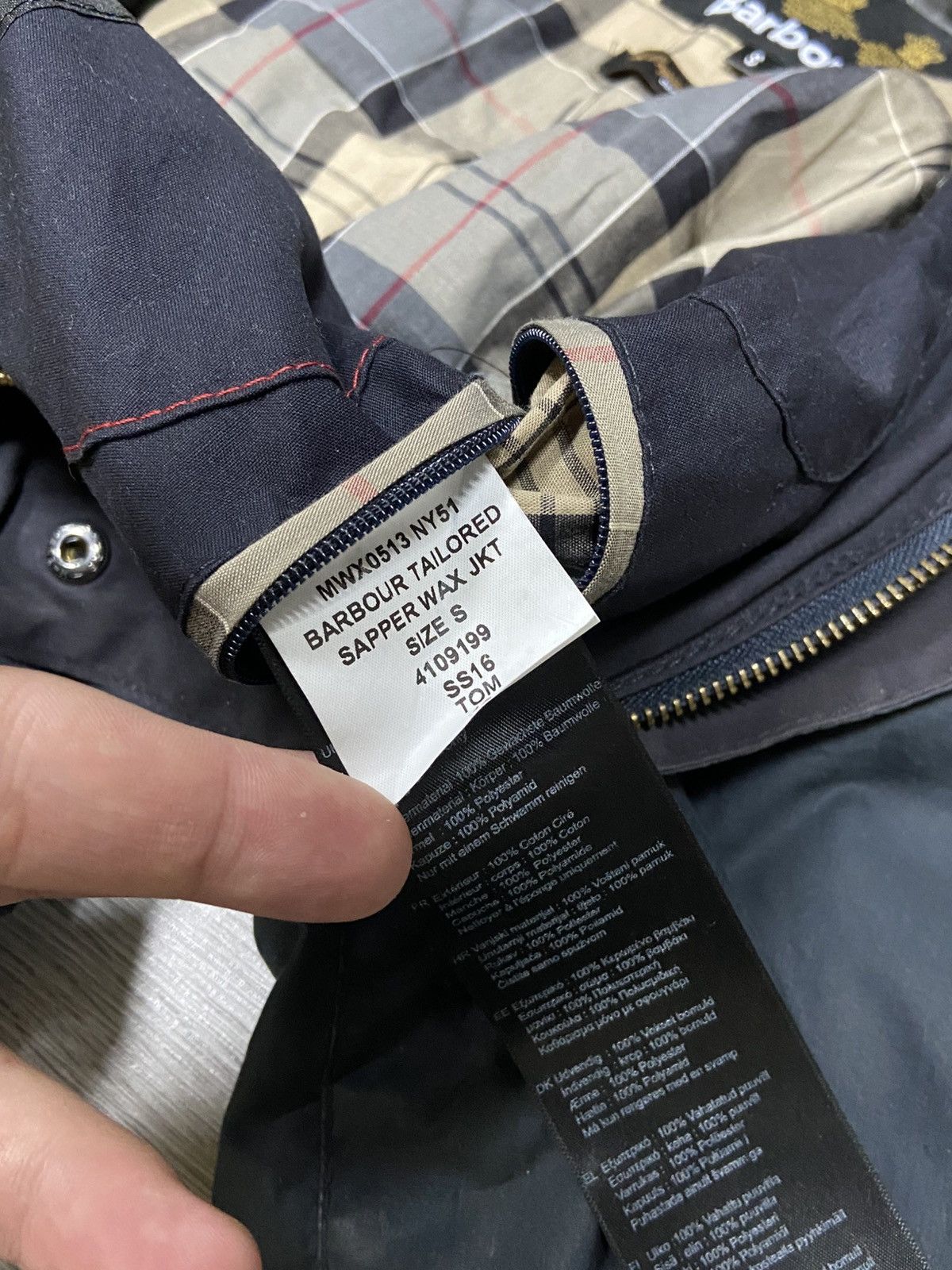 Barbour Vintage Barbour waxed Tailored Sapper jacket Size US S / EU 44-46 / 1 - 10 Thumbnail