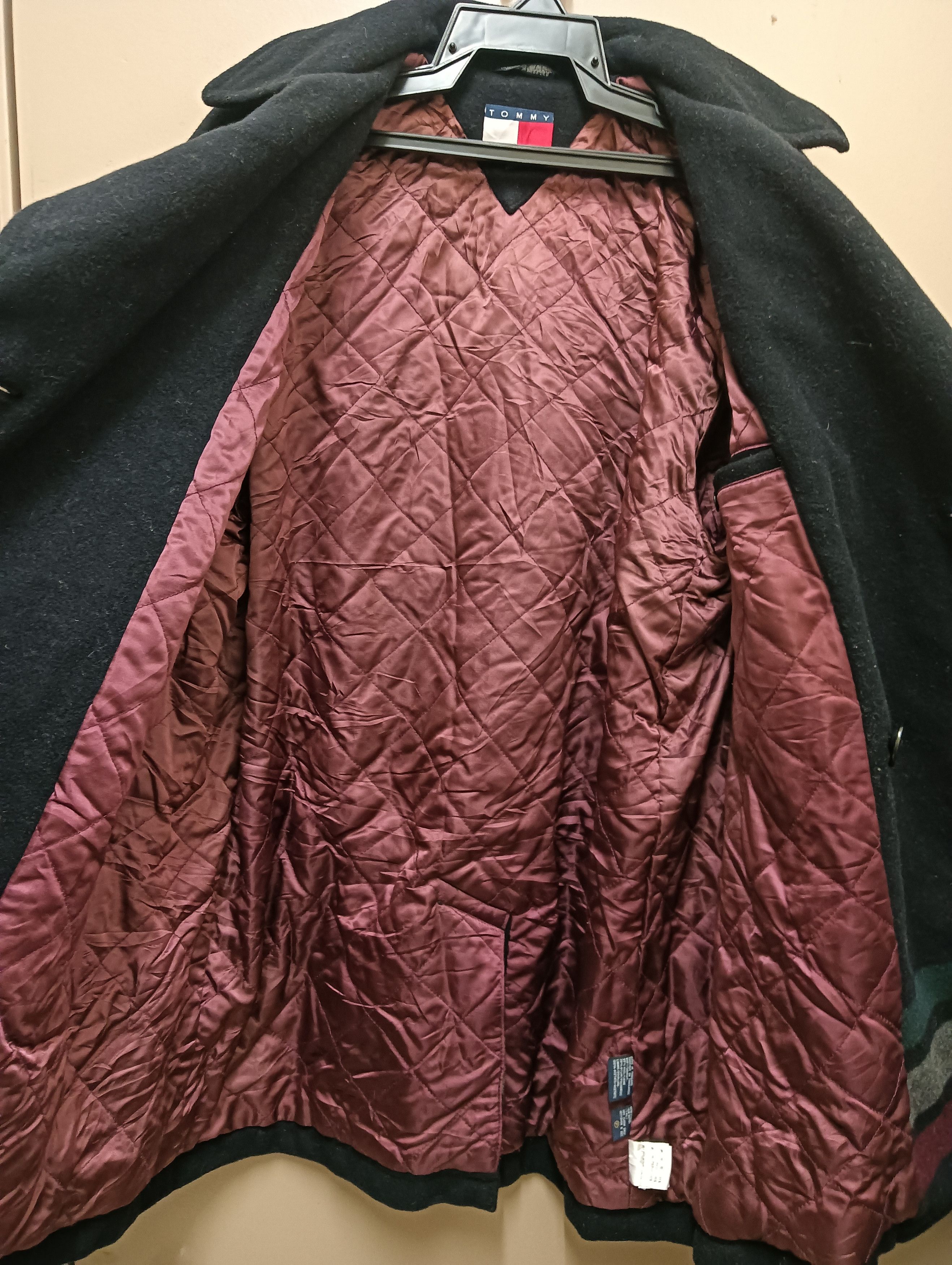 Tommy Hilfiger Classic Tommy Hilfiger Double-Breasted Wool Coats Size US M / EU 48-50 / 2 - 7 Thumbnail