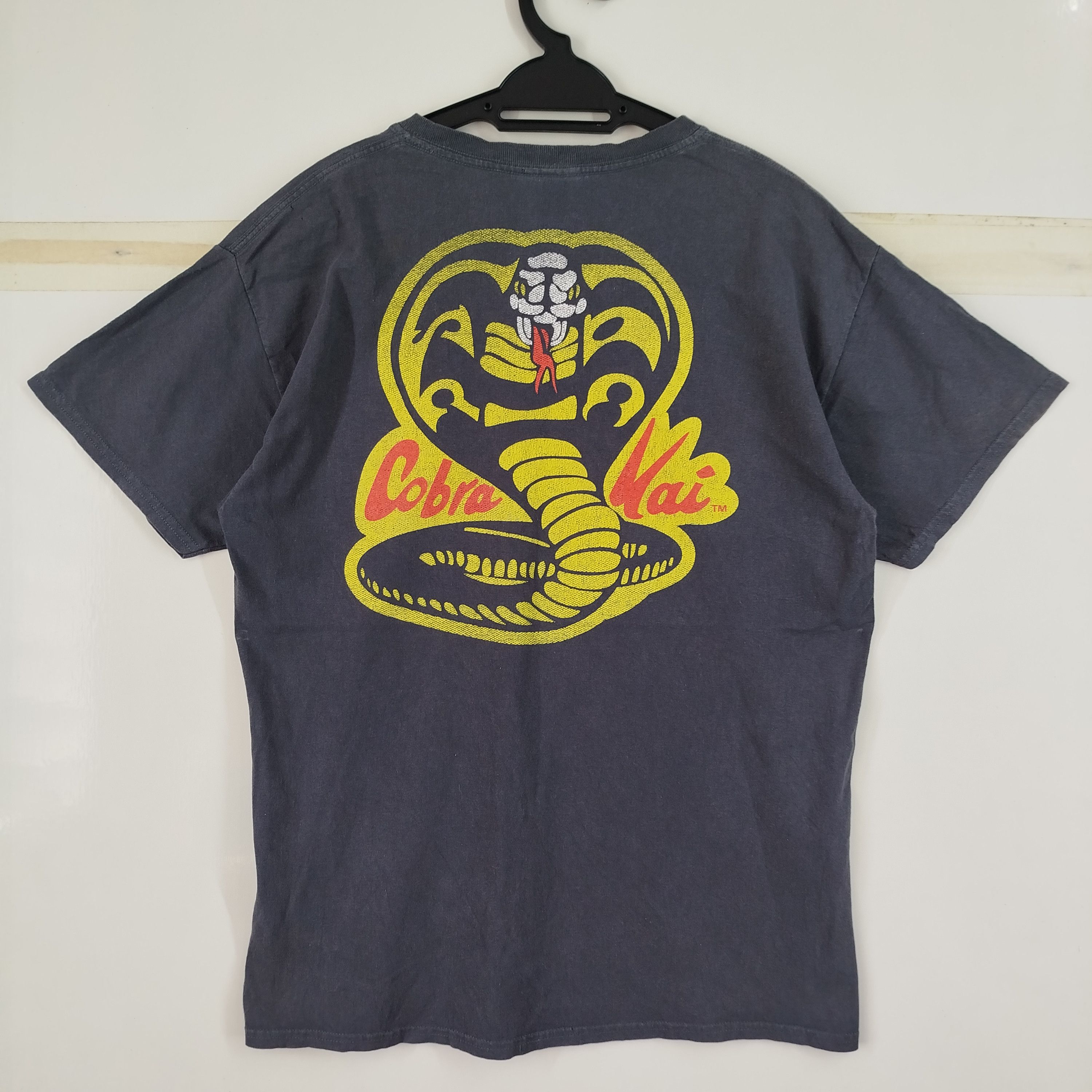 Designer × Japanese Brand Cobra Kai Big Backhit Big Logo Sun Faded Size US M / EU 48-50 / 2 - 1 Thumbnail