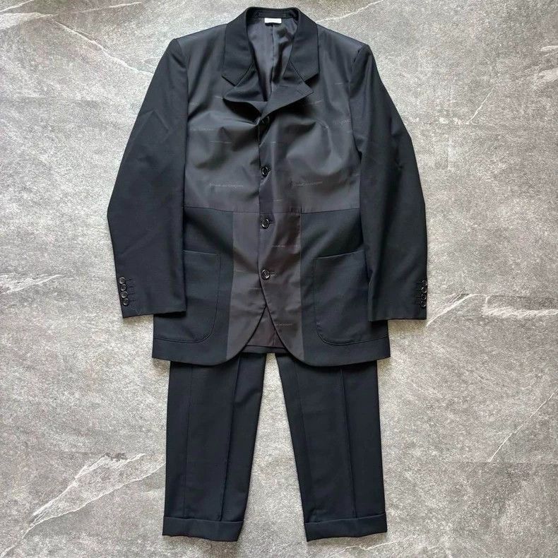 Comme des Garcons COMME des GARCONS Wool Jacket & Pants Set Size US M / EU 48-50 / 2 - 1 Thumbnail