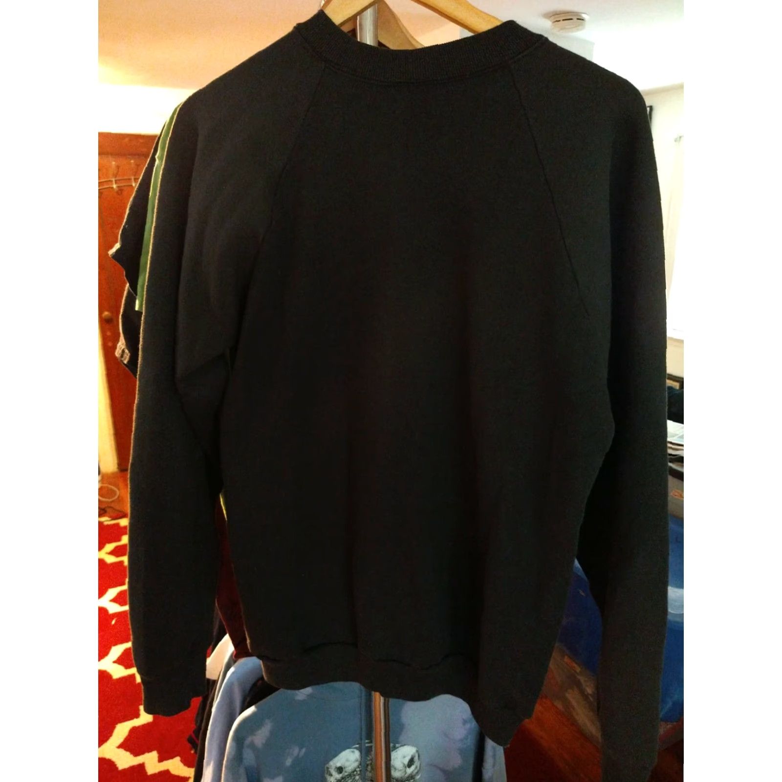 Fruit Of The Loom VINTAGE Fruit of the Loom Sweatshirt Hilton Head Made In USA XL Black Cotton Blend Pullover Crew Neck Men’s Size US XL / EU 56 / 4 - 3 Thumbnail