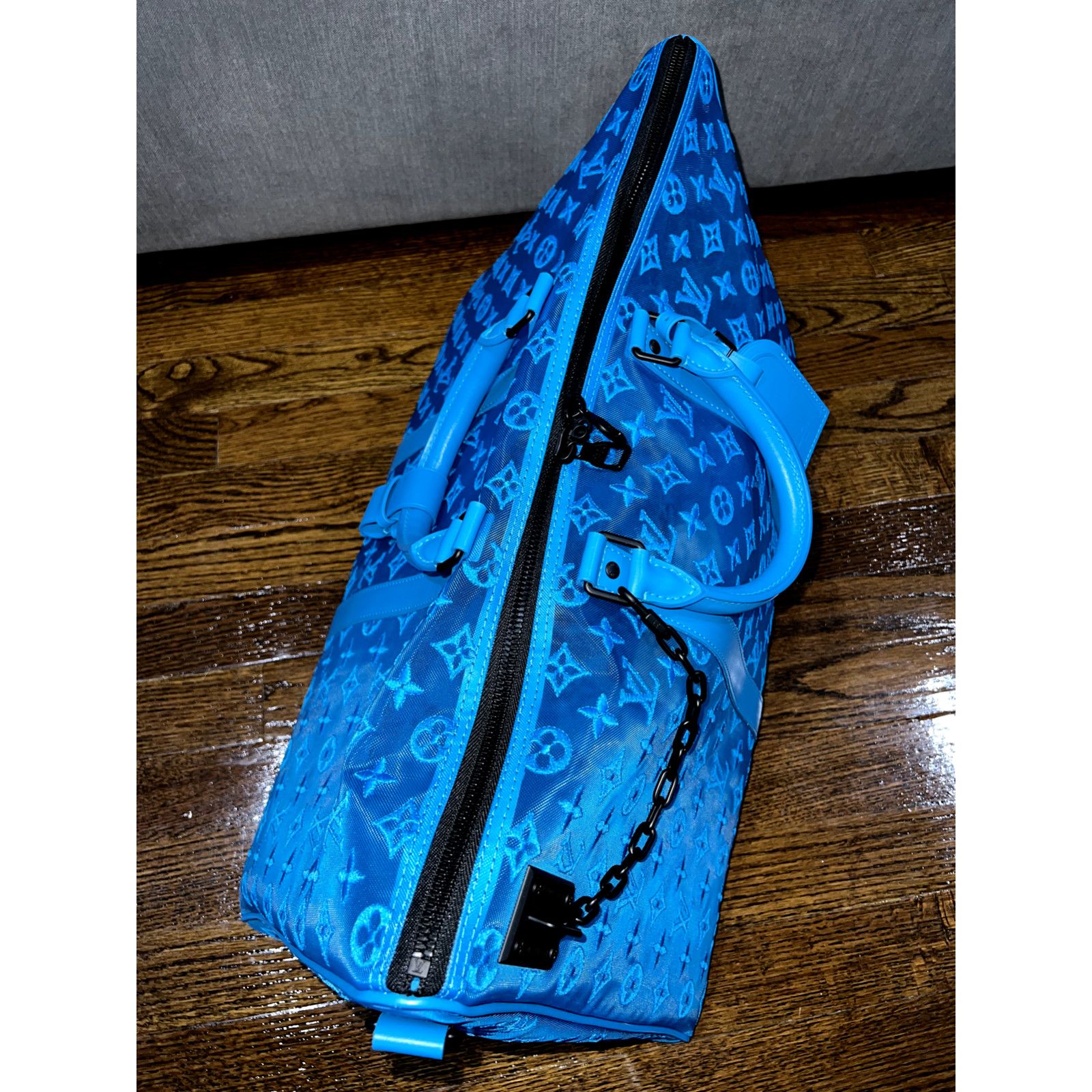 Louis Vuitton Louis Vuitton Keepall Bandouliere Triangle Mesh Travel Bag Size ONE SIZE - 8 Thumbnail